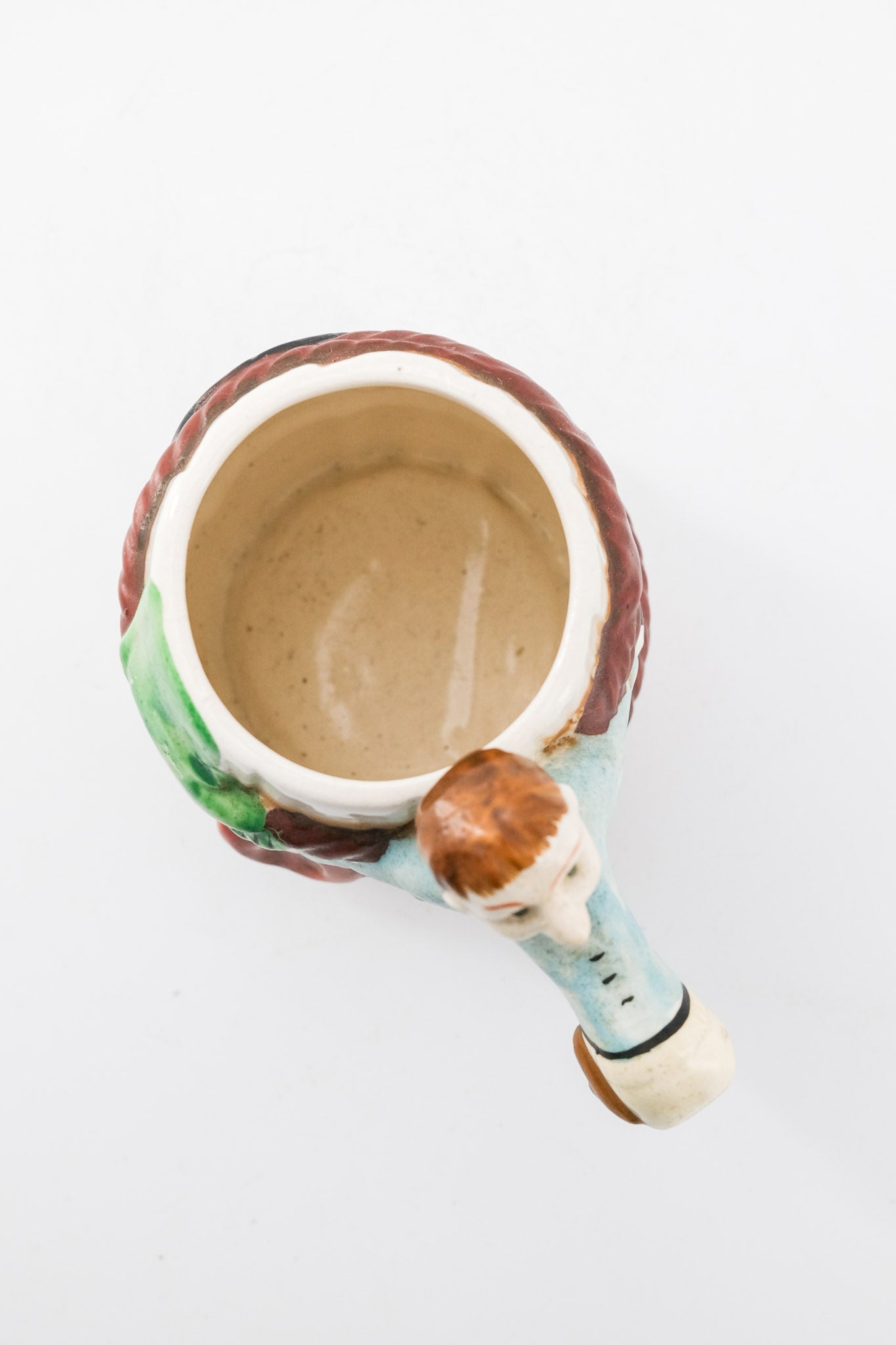 Barrel Mug with Cowboy Figure / 樽型カウボーイマグカップ