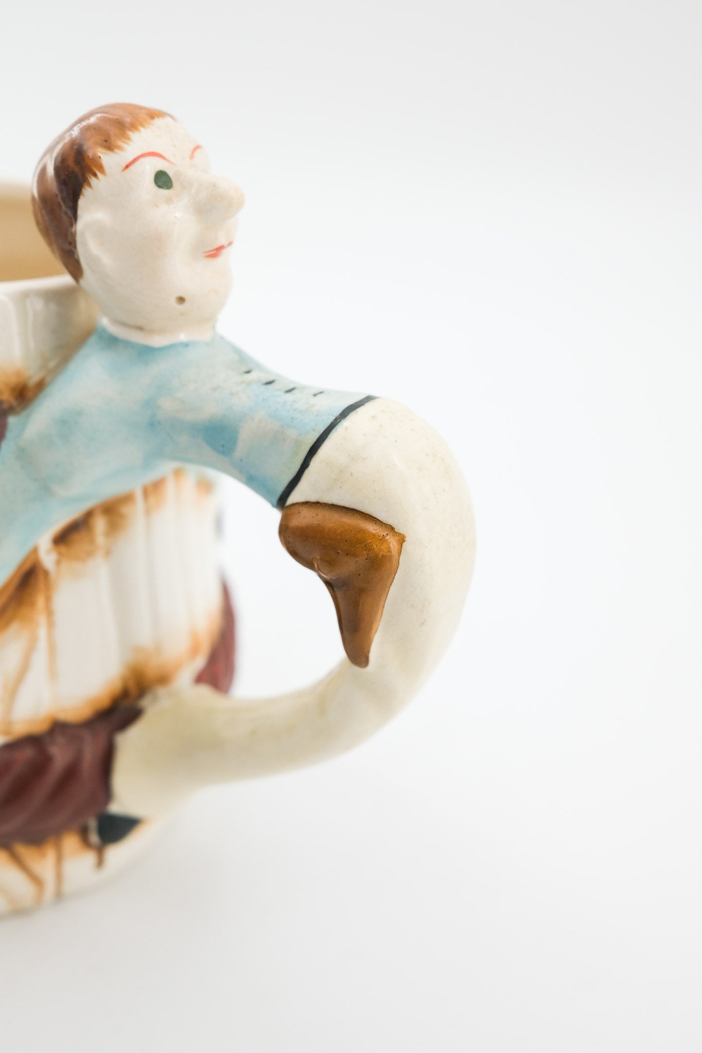 Barrel Mug with Cowboy Figure / 樽型カウボーイマグカップ