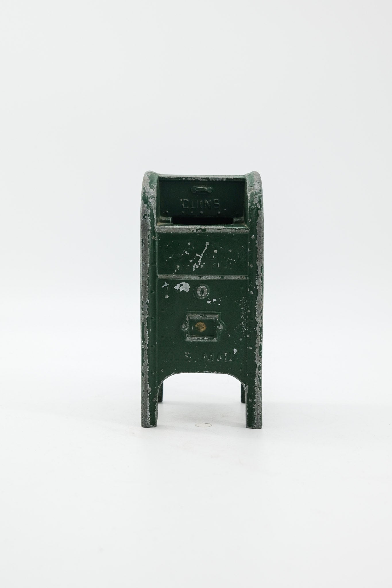 U.S. MAIL Cast Iron Bank / アメリカ ヴィンテージ ポスト型 貯金箱
