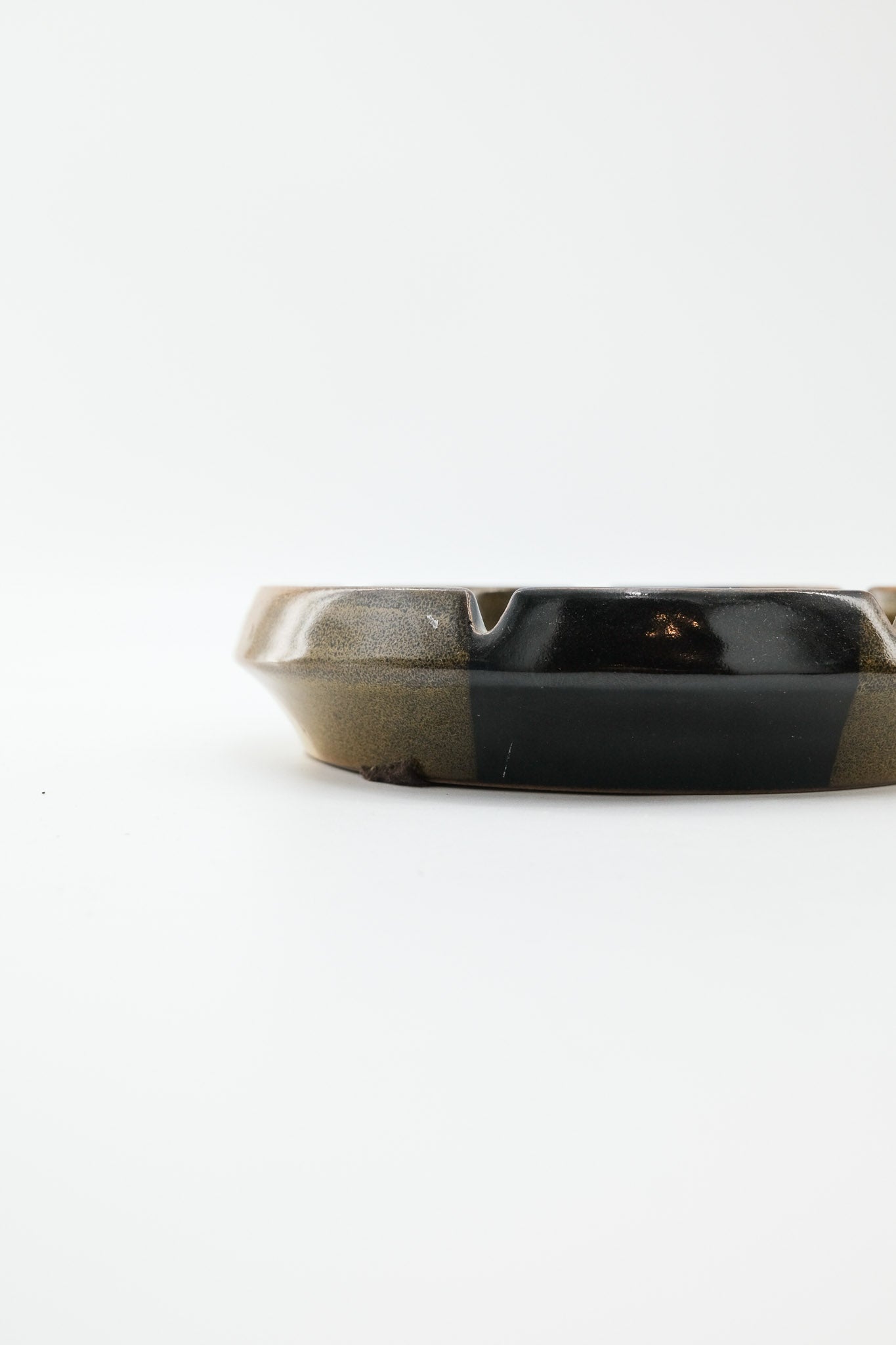 Checkered Ceramic Ashtray / チェッカード セラミック アッシュトレイ（灰皿）