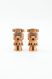 Native American Style Copper Salt & Pepper Shakers / ネイティブアメリカン スタイル 銅製 ソルト＆ペッパーシェーカー