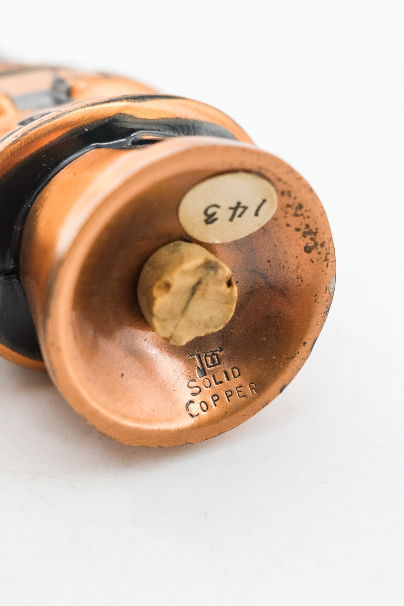 Native American Style Copper Salt & Pepper Shakers / ネイティブアメリカン スタイル 銅製 ソルト＆ペッパーシェーカー