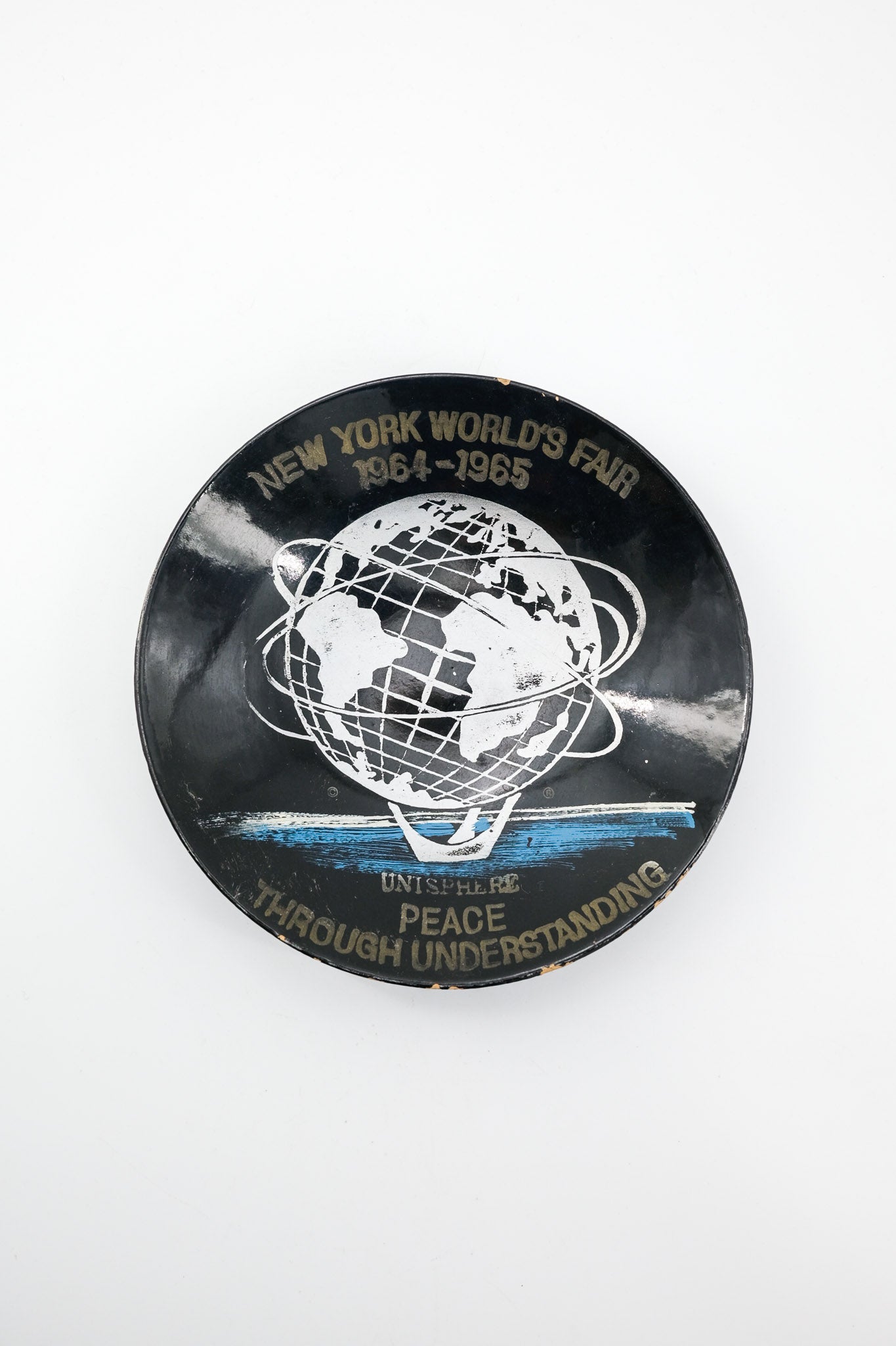 1964-1965 New York World's Fair "Unisphere" Tin Plate / 1964-1965年 ニューヨーク万博「ユニスフィア」ティンプレート