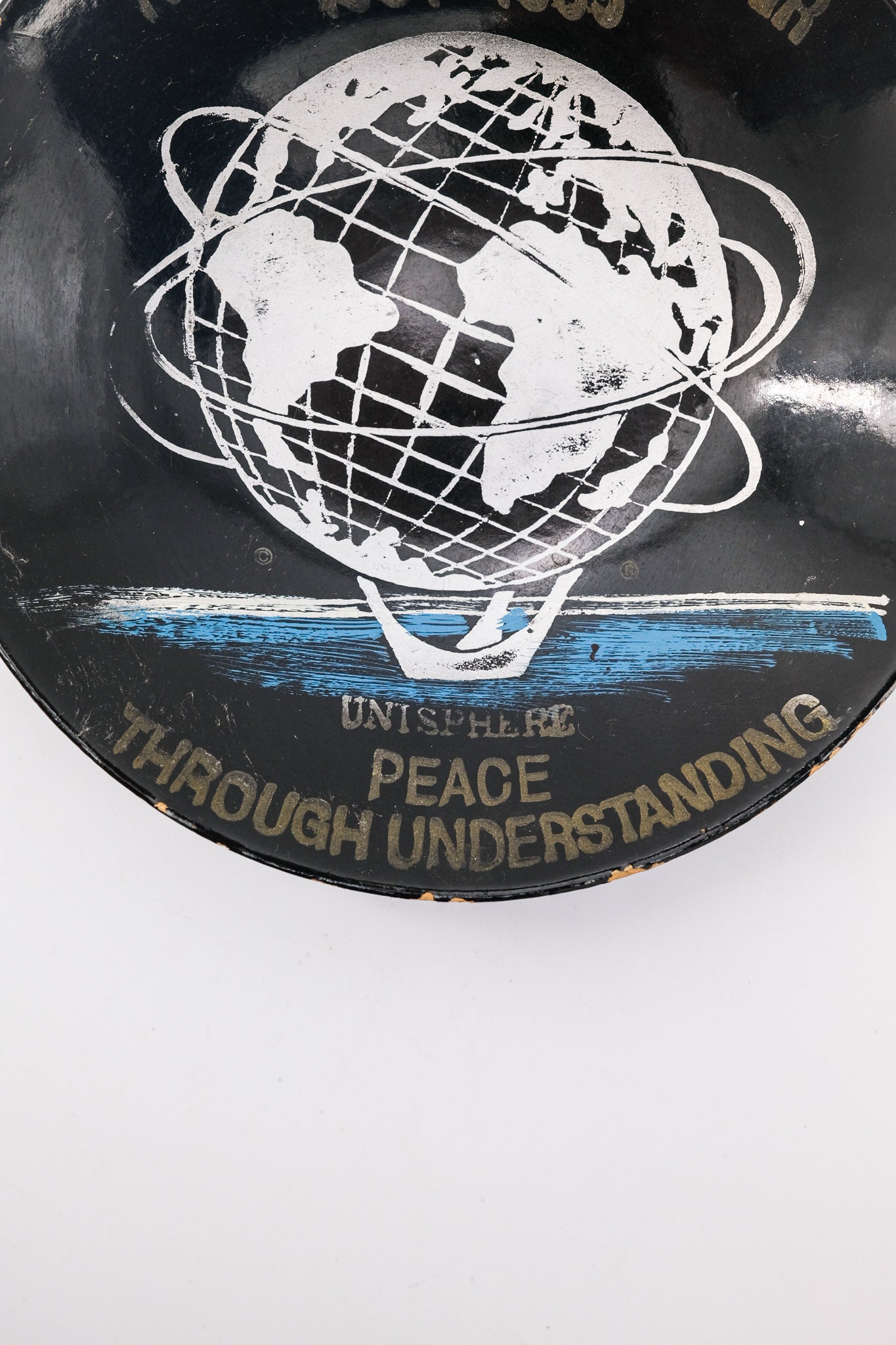 1964-1965 New York World's Fair "Unisphere" Tin Plate / 1964-1965年 ニューヨーク万博「ユニスフィア」ティンプレート