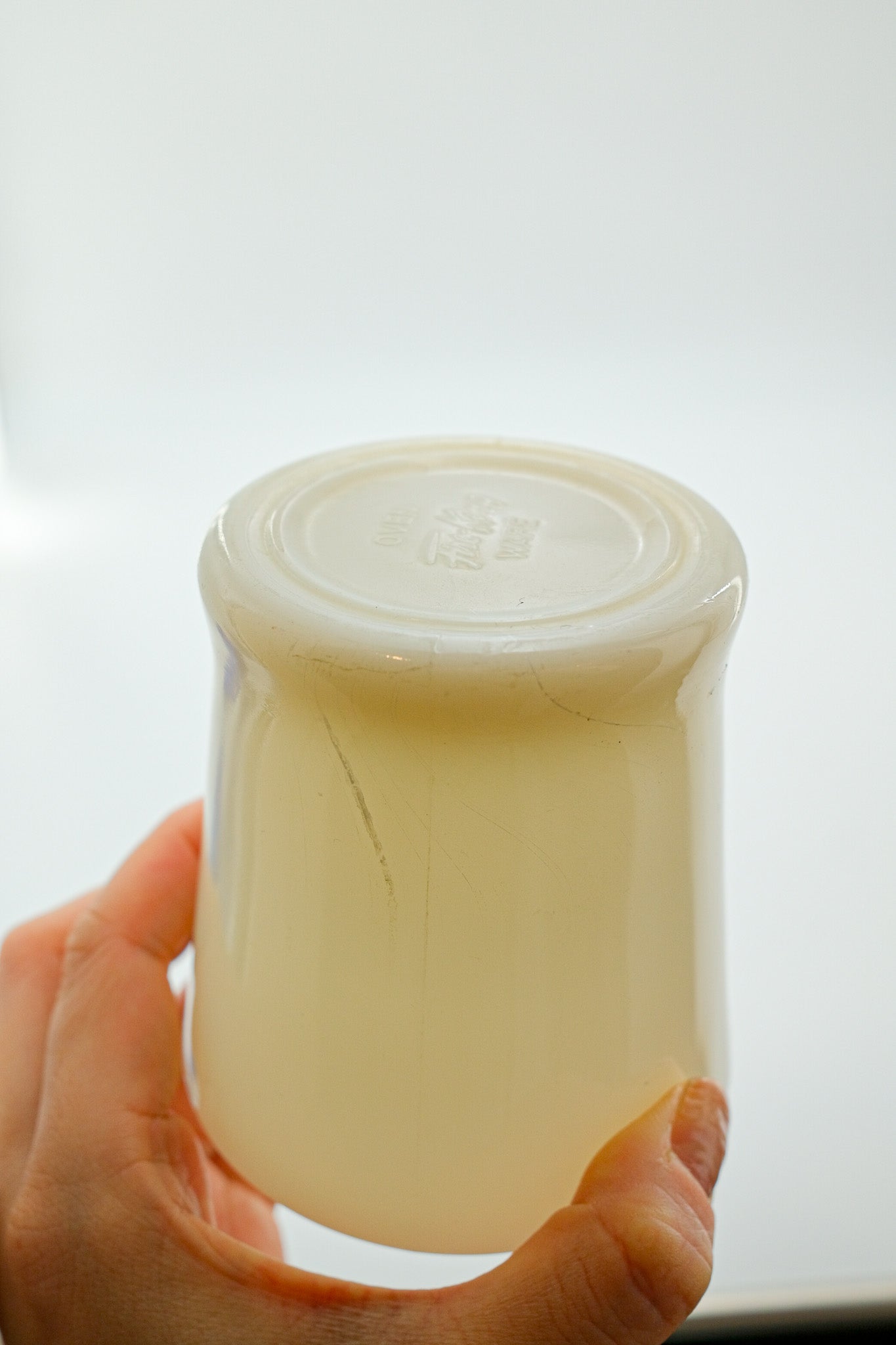 Product Name: Fire-King Ivory D-Handle Mug / ファイヤーキング アイボリー Dハンドルマグ