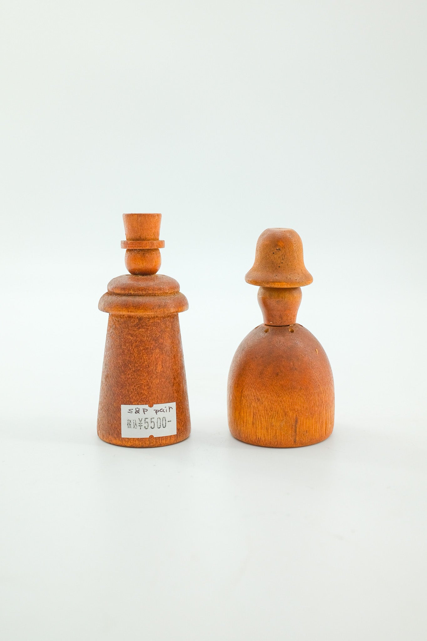 Wooden S&P Shakers / 木製 ソルト＆ペッパーシェイカー