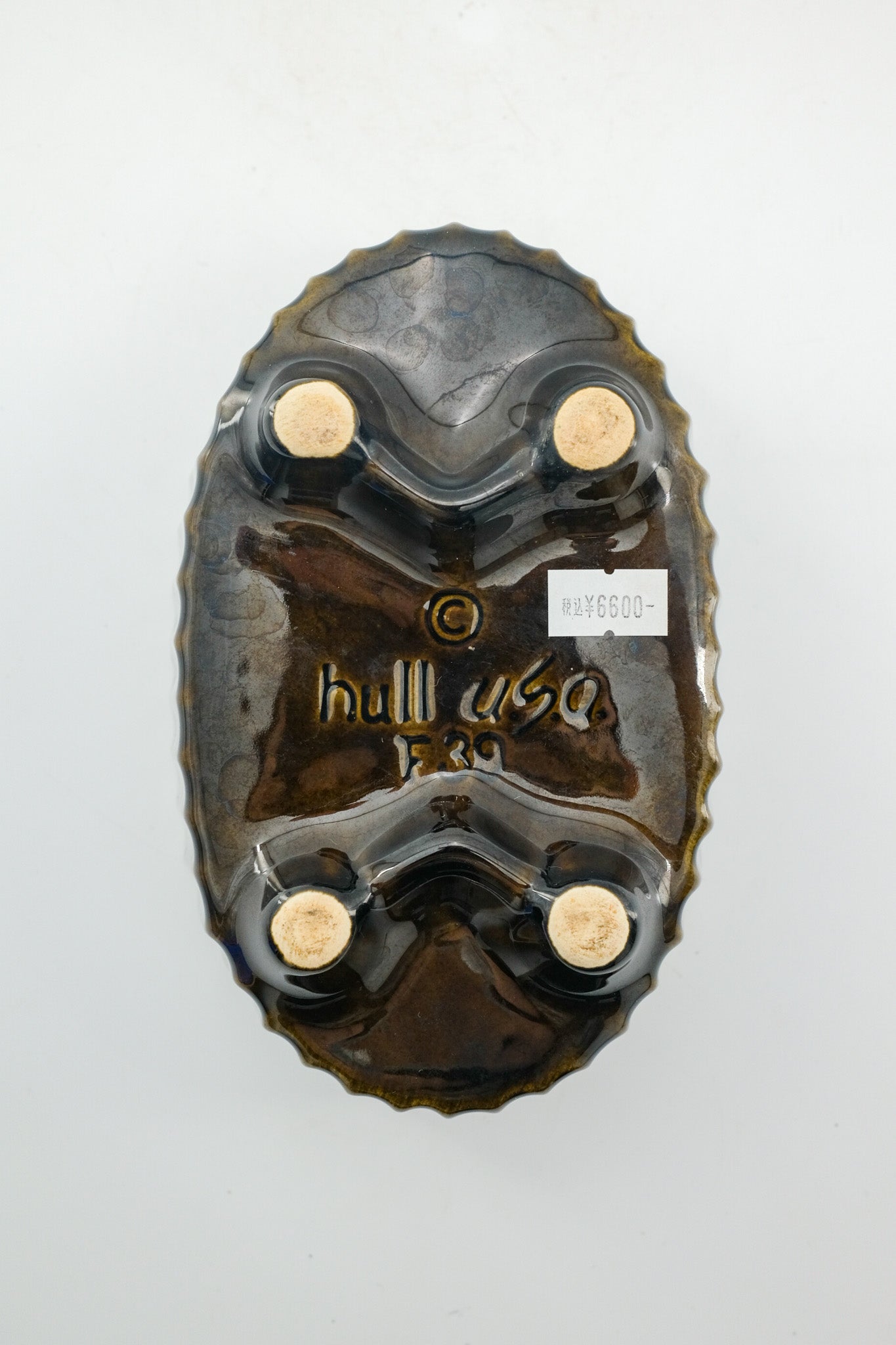 Hull Pottery Oval Planter F39 / ハル・ポッタリー オーバルプランター F39