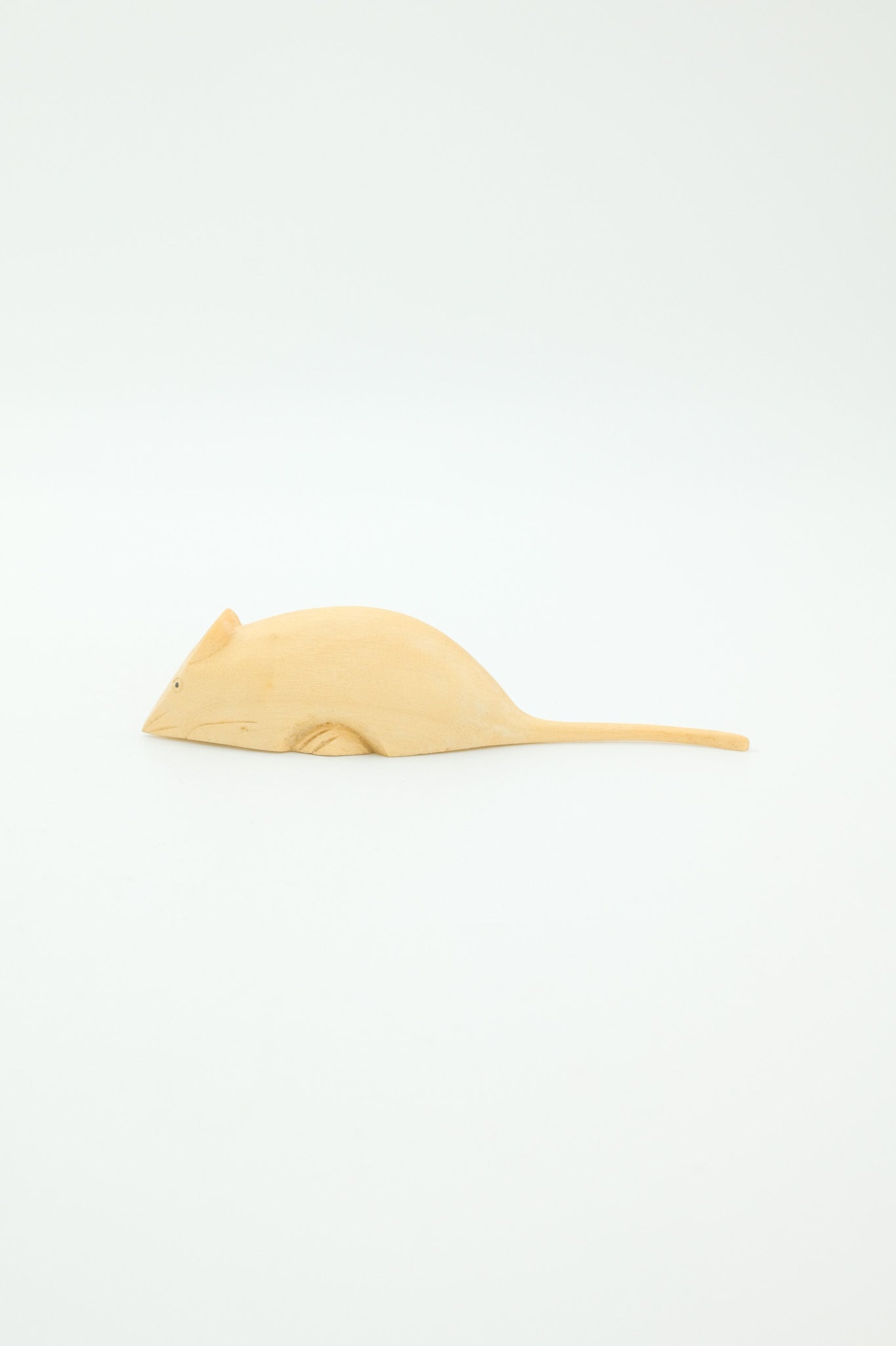 Wood Carved Mouse / ネズミの木彫り
