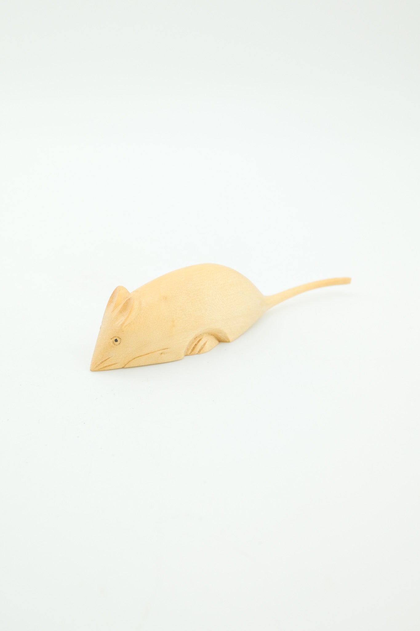 Wood Carved Mouse / ネズミの木彫り