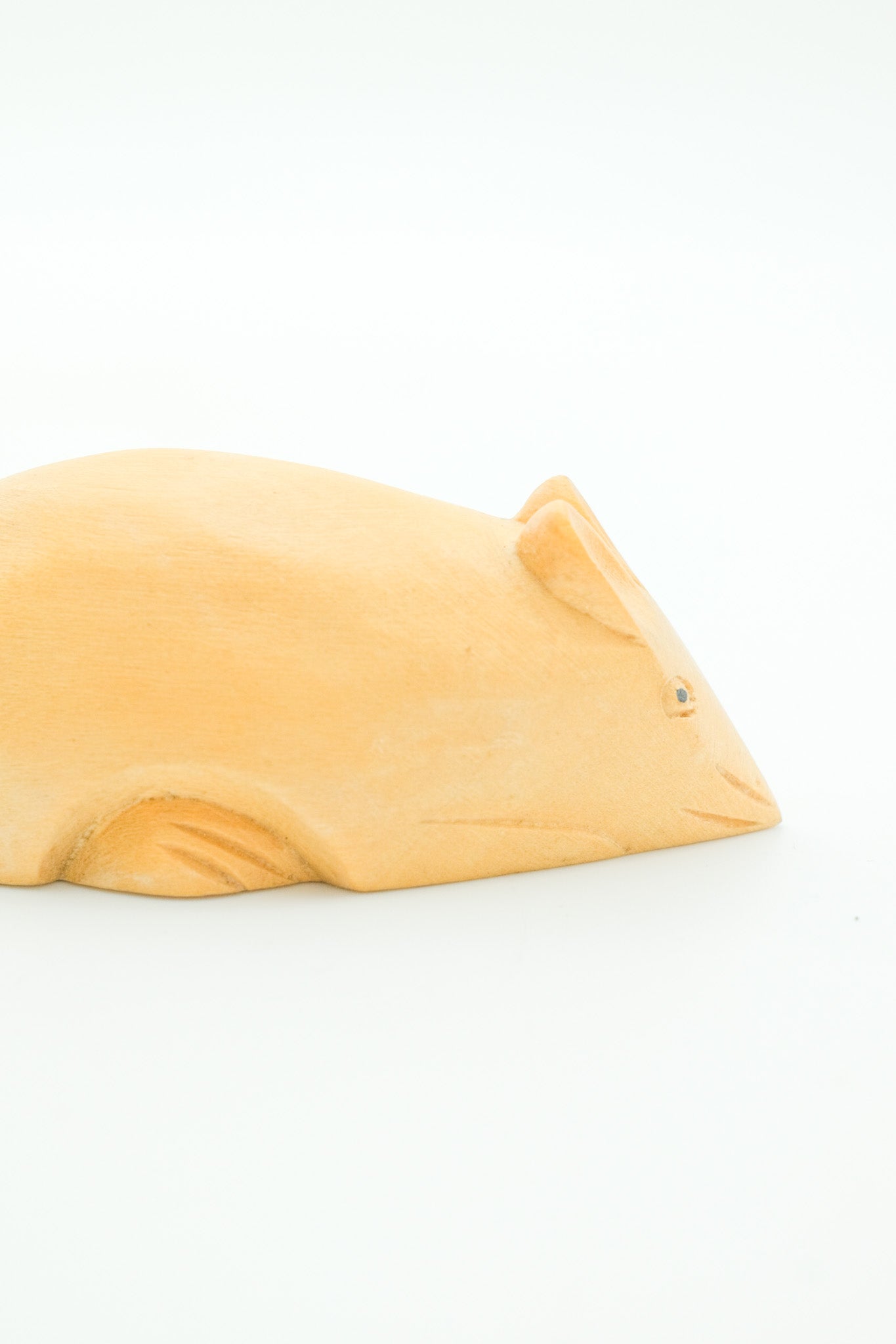 Wood Carved Mouse / ネズミの木彫り