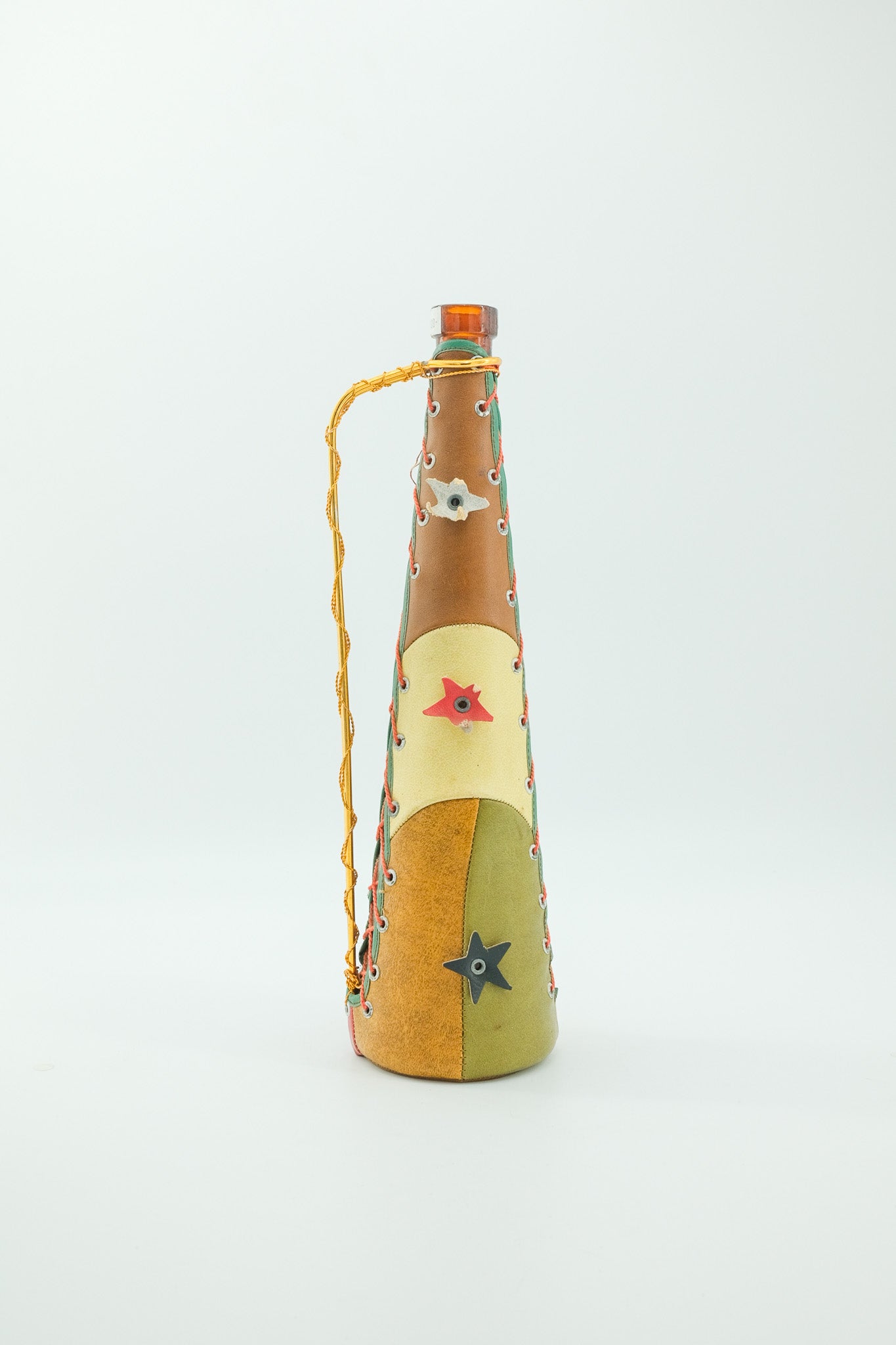 Leather Wrapped Bottle / レザー包みボトル