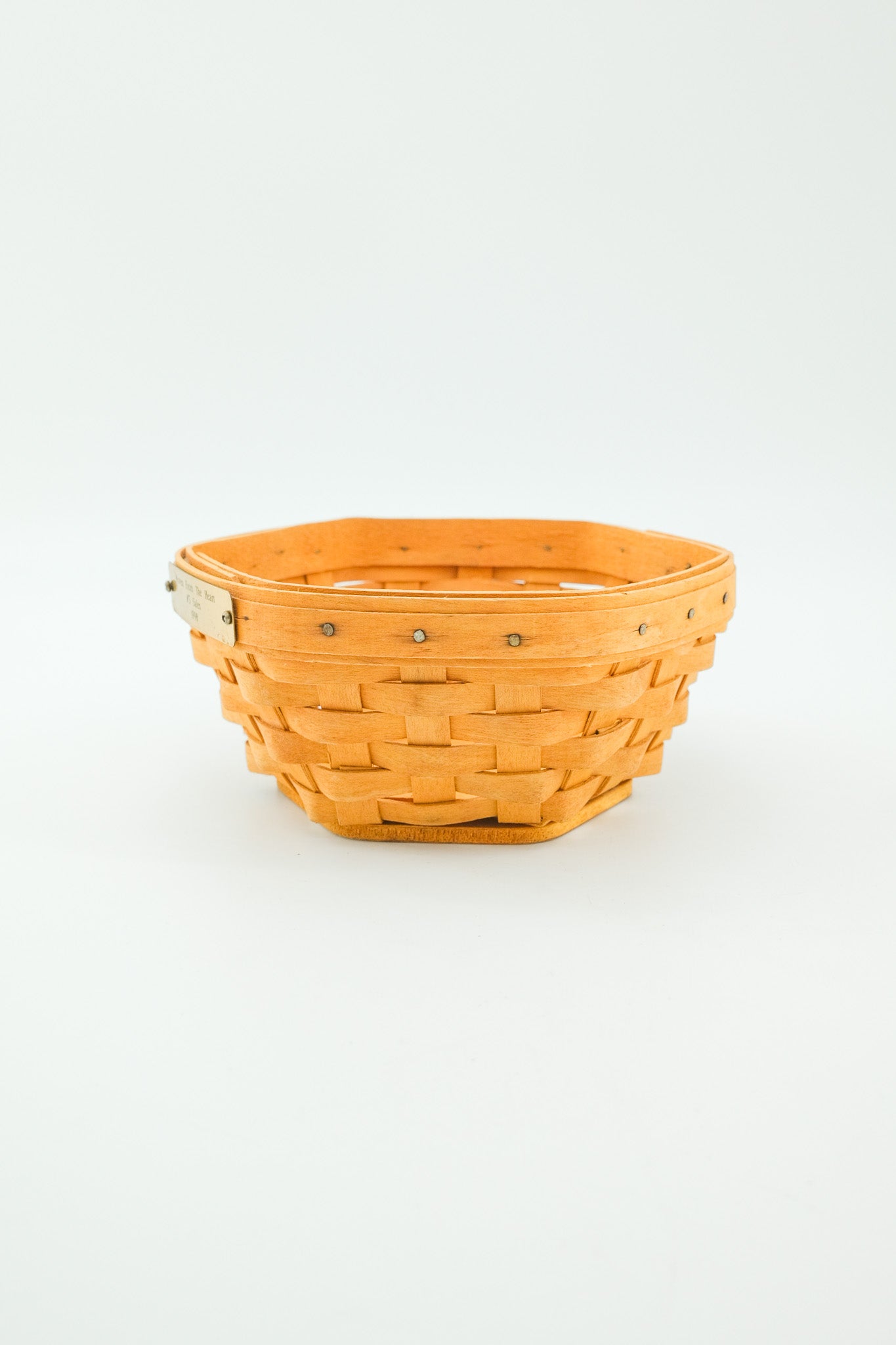 Longaberger Woven From The Heart #3 Sales 1998 / ロンガーバーガー ミニバスケット