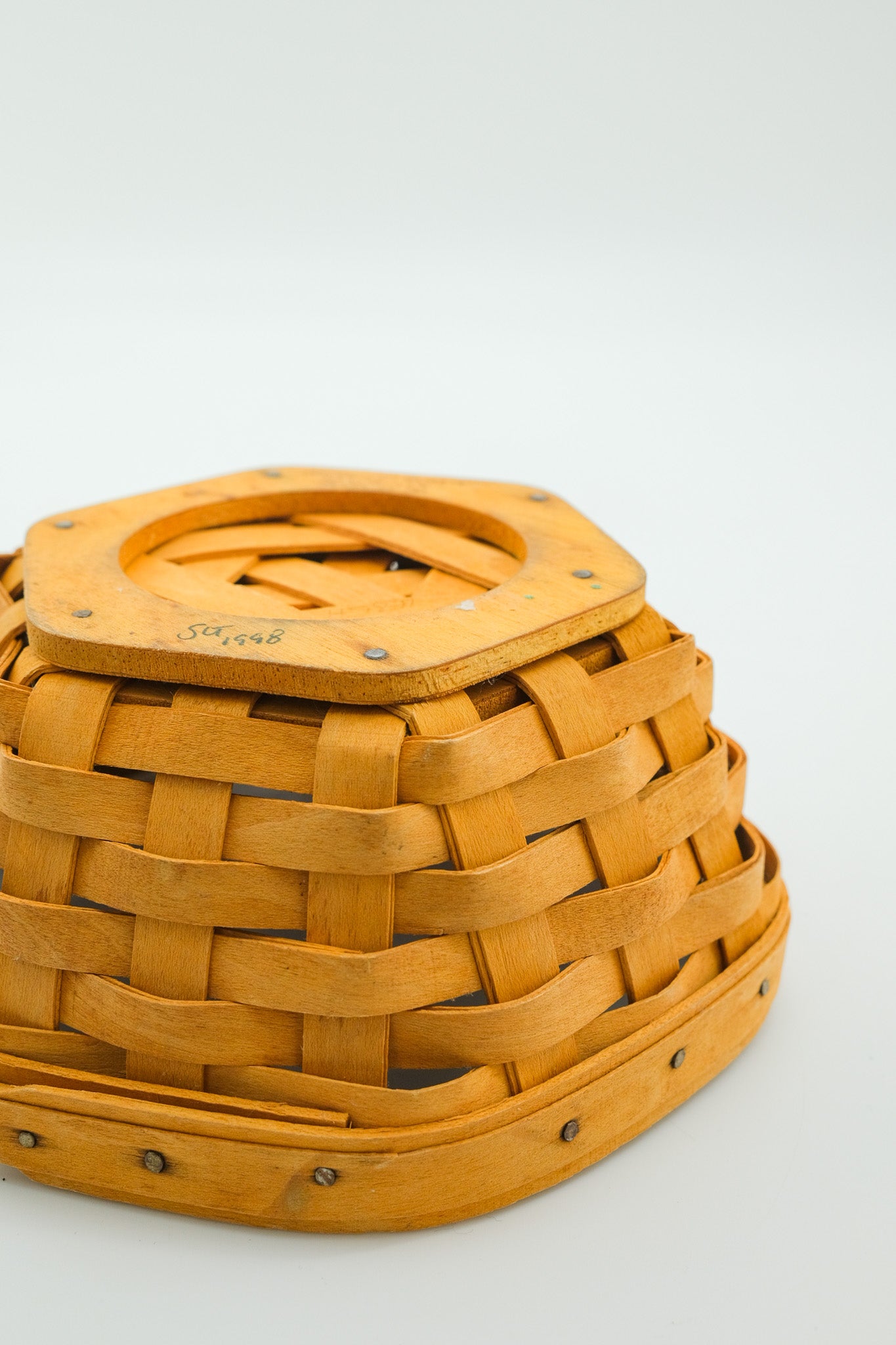Longaberger Woven From The Heart #3 Sales 1998 / ロンガーバーガー ミニバスケット
