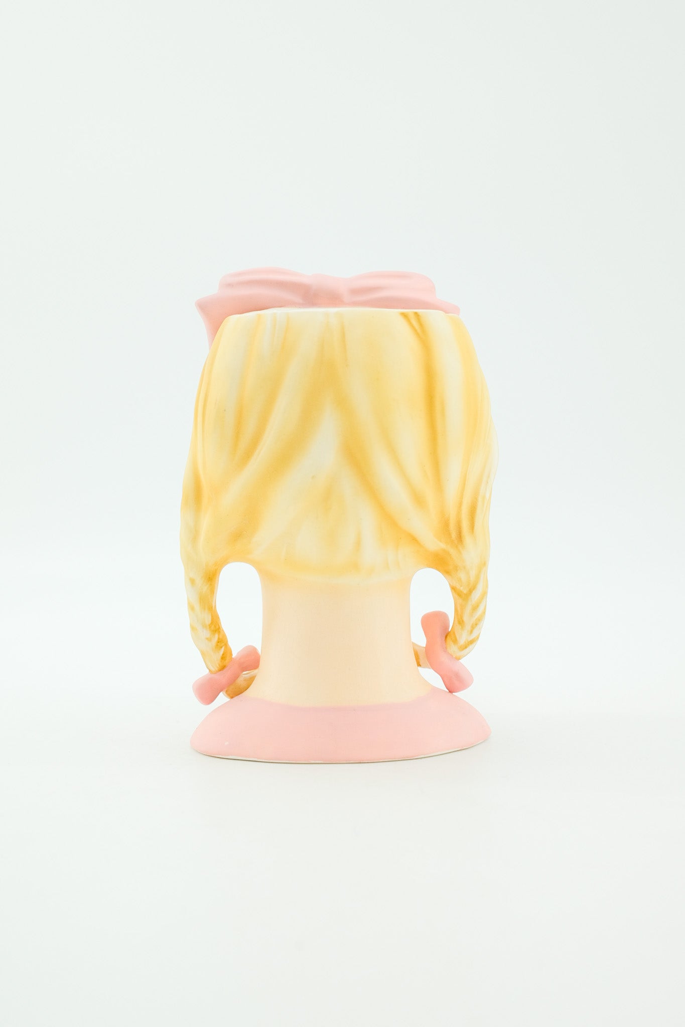 Blonde Girl Head Vase / レフトン女の子のフラワーベース