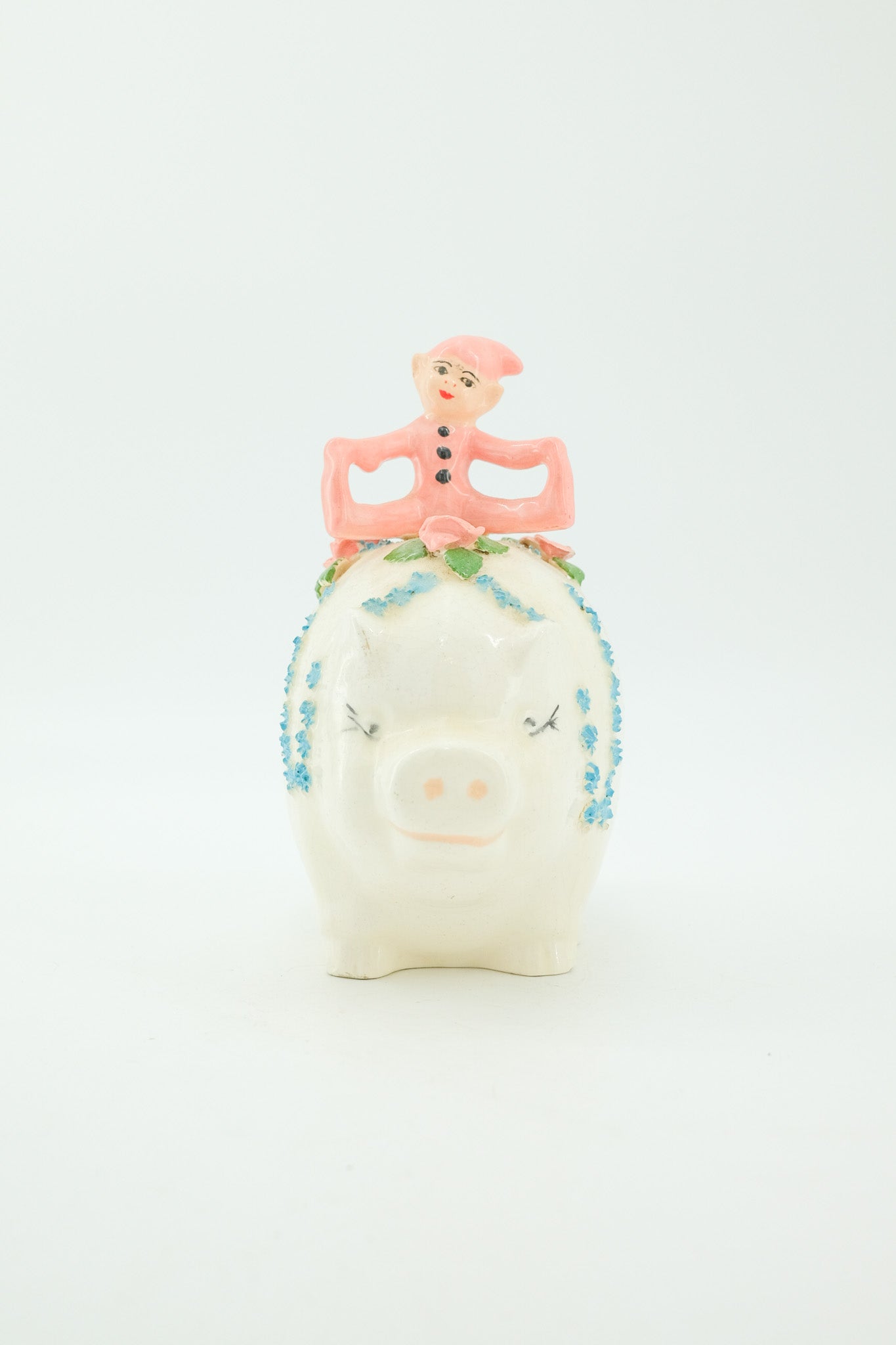 Jester Riding a Piggy Bank / ジェスターの乗った豚の貯金箱