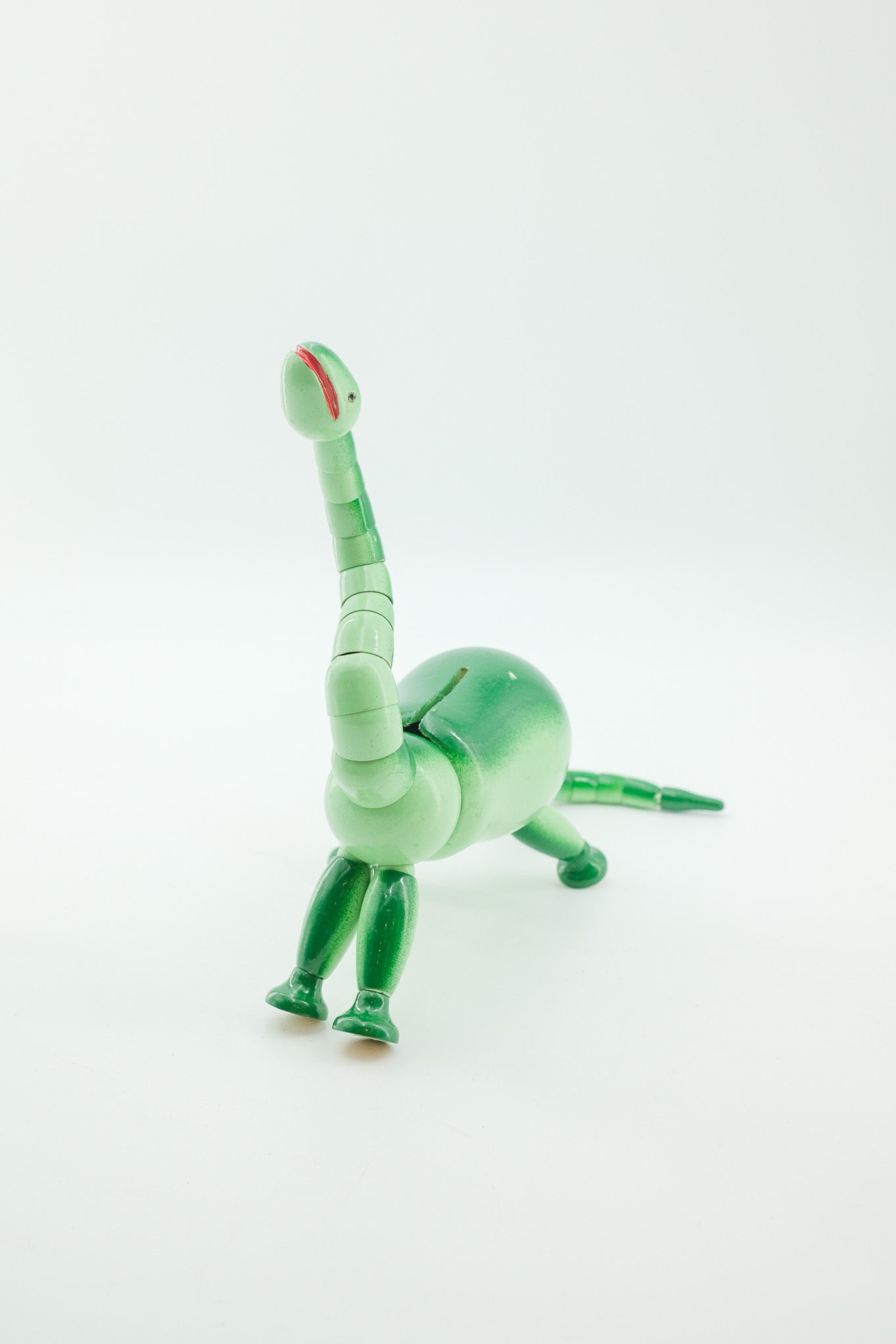 Wooden Brachiosaurus Toy / 木製のブラキオサウルス