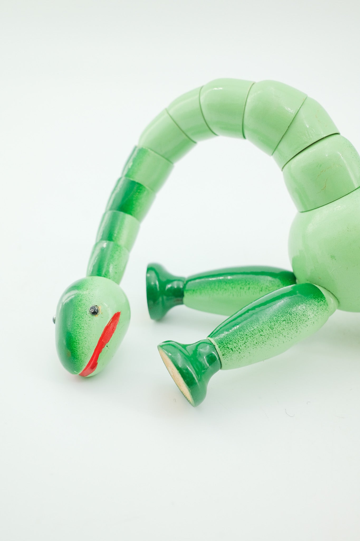 Wooden Brachiosaurus Toy / 木製のブラキオサウルス
