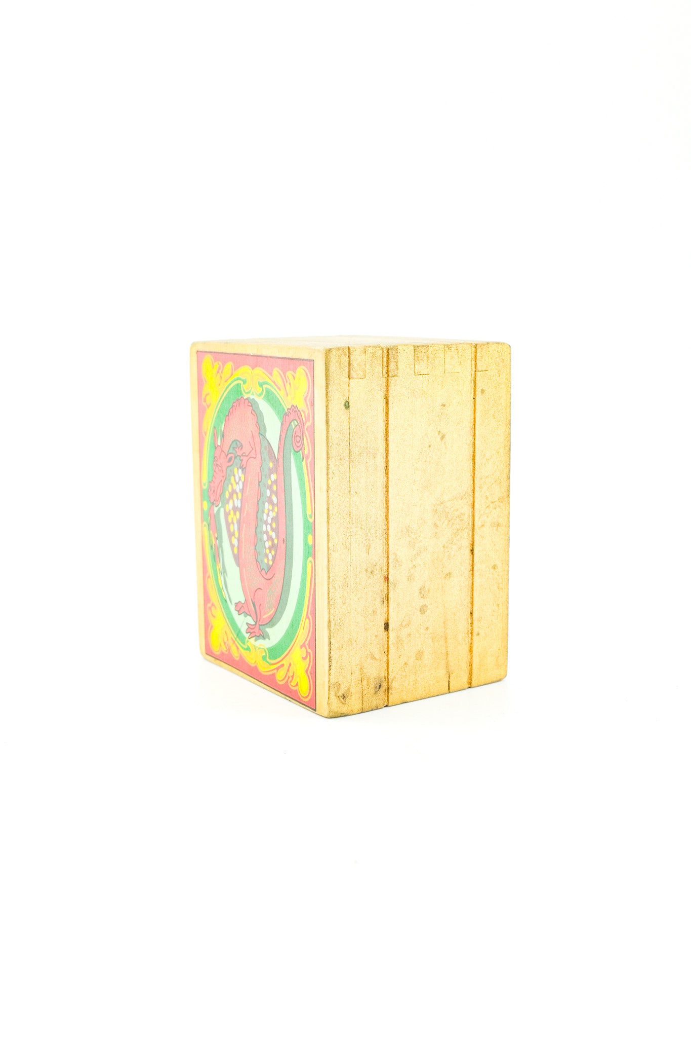 Dragon Illustration Wooden Box / ドラゴンイラストレーション ウッドボックス