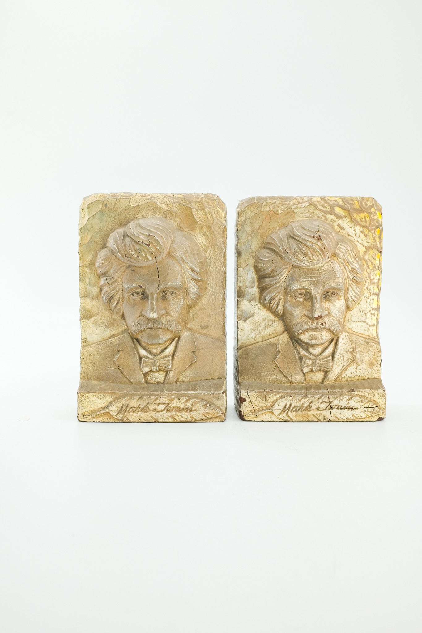 Mark Twain Bookend Pair / マーク・トウェイン ブックエンドペア