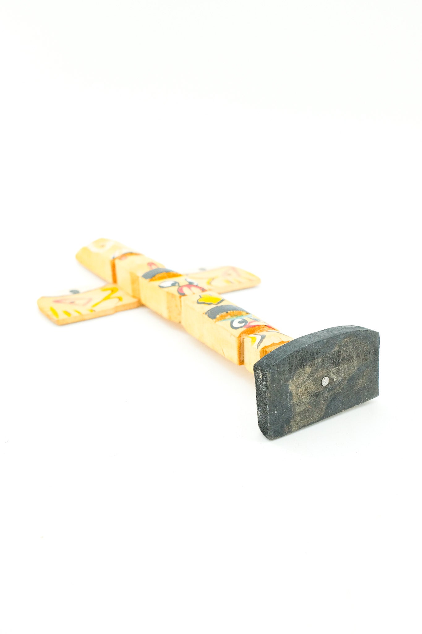 Totem Pole Ornament / 木製トーテムポール オブジェ