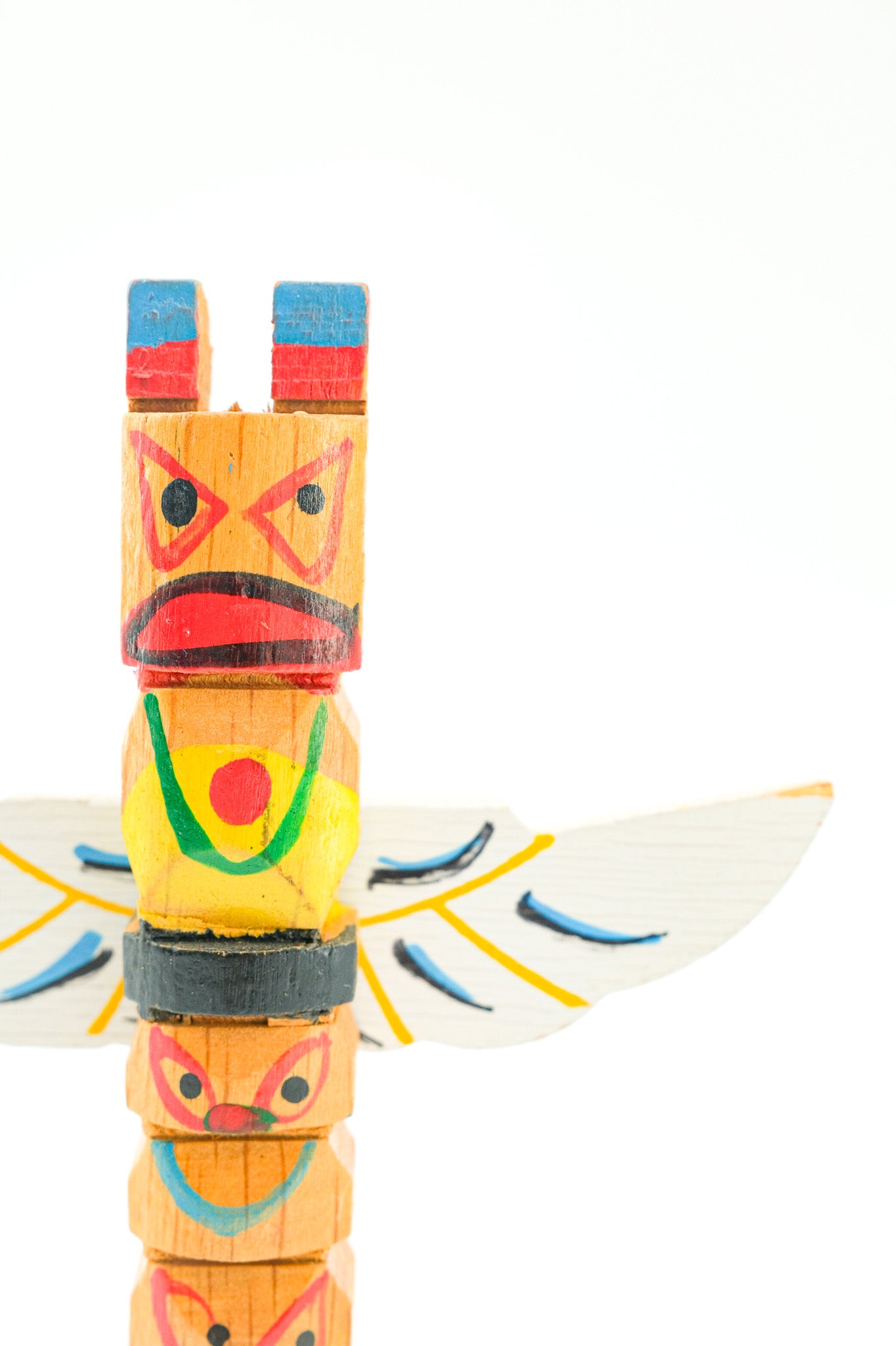Wood Totem Pole / ウッド トーテムポール