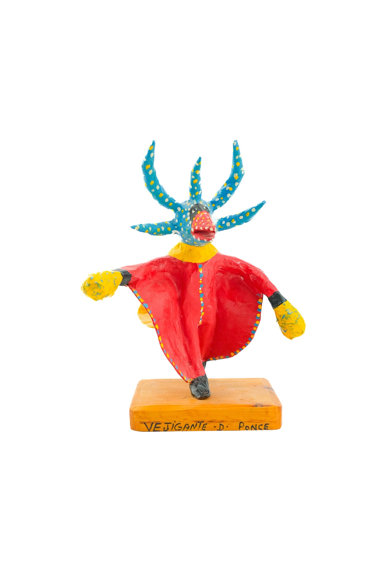 Vejigante de Ponce / プエルトリコ ヴェジガンテの民芸オブジェ