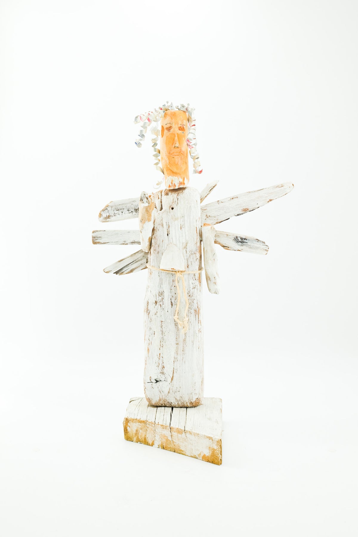 Driftwood Angel Sculpture / 流木のアート：エンジェル像