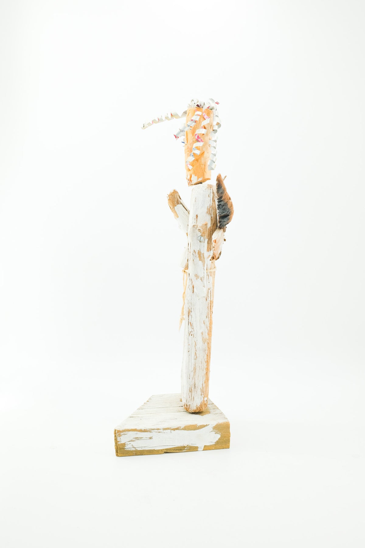Driftwood Angel Sculpture / 流木のアート：エンジェル像