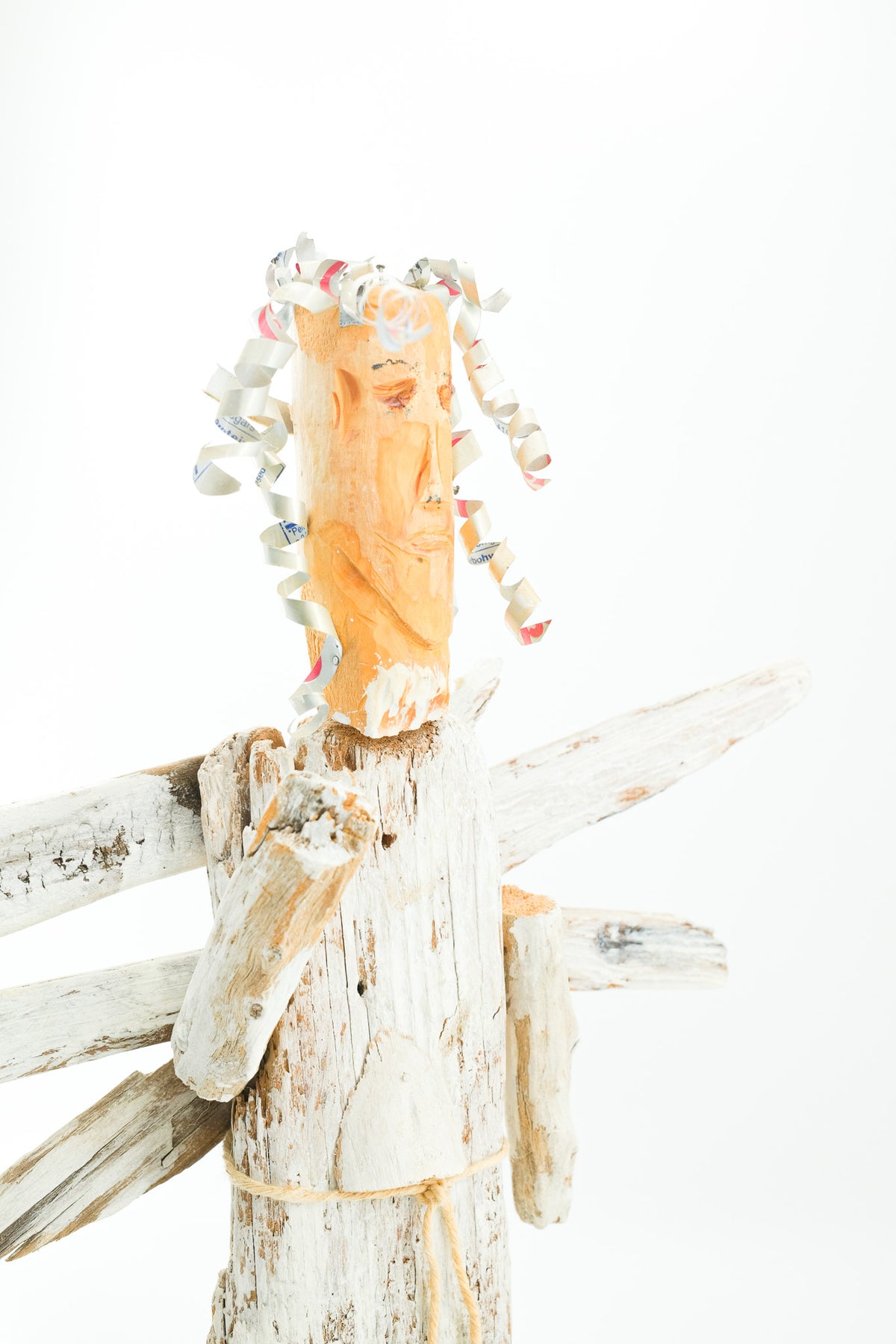 Driftwood Angel Sculpture / 流木のアート：エンジェル像