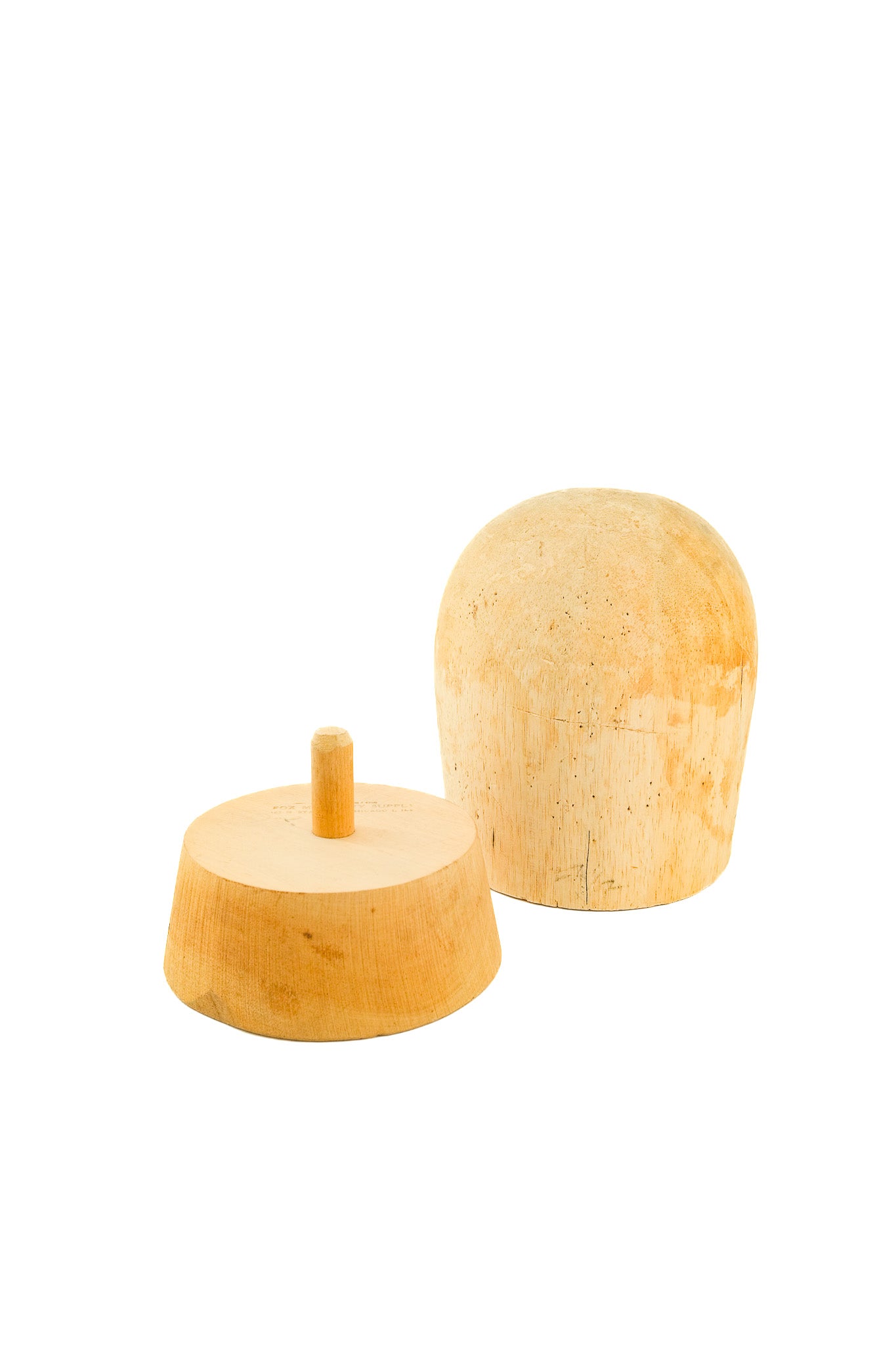 Vintage Wooden Hat Block / ヴィンテージ ウッド ハットブロック