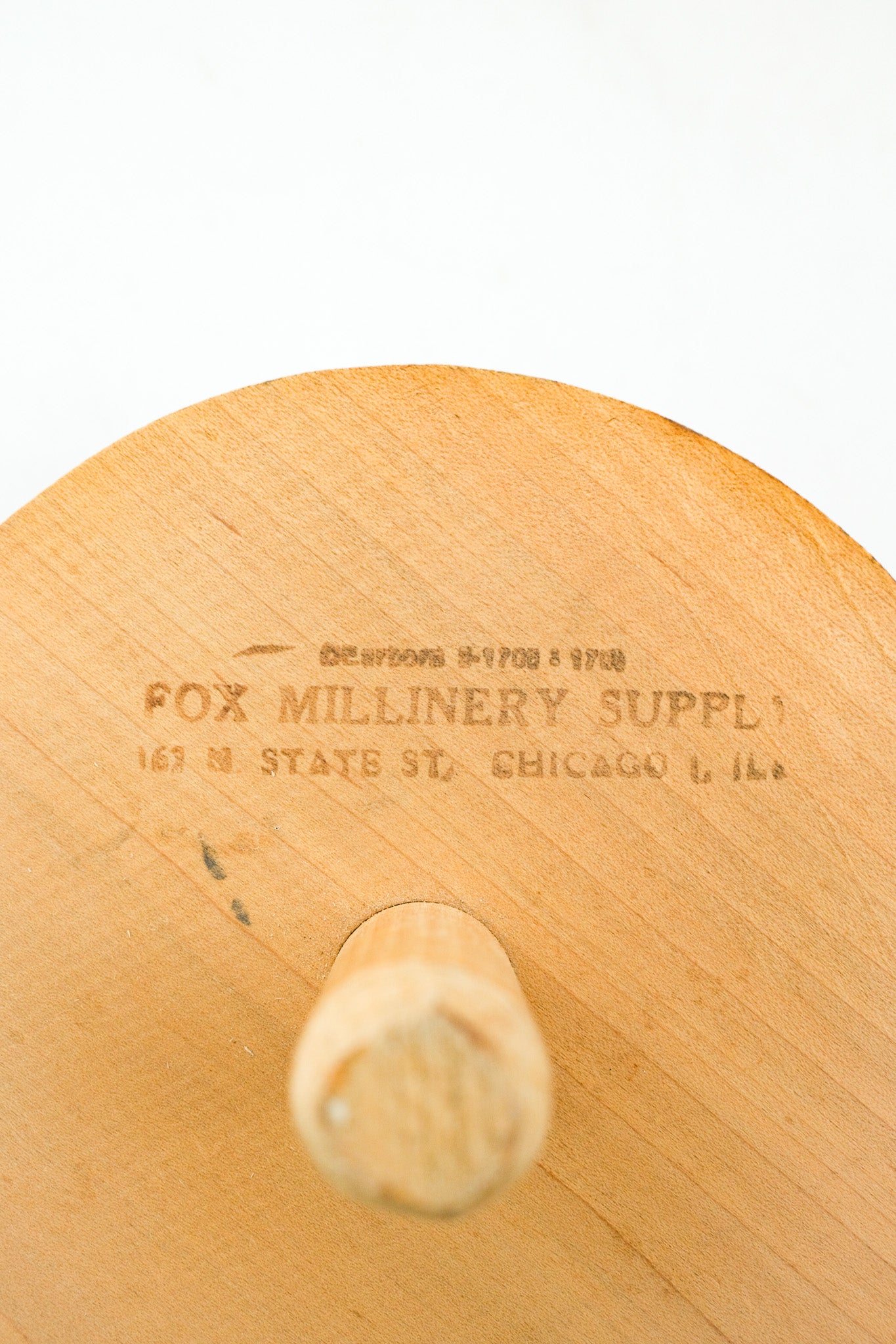 Vintage Wooden Hat Block / ヴィンテージ ウッド ハットブロック