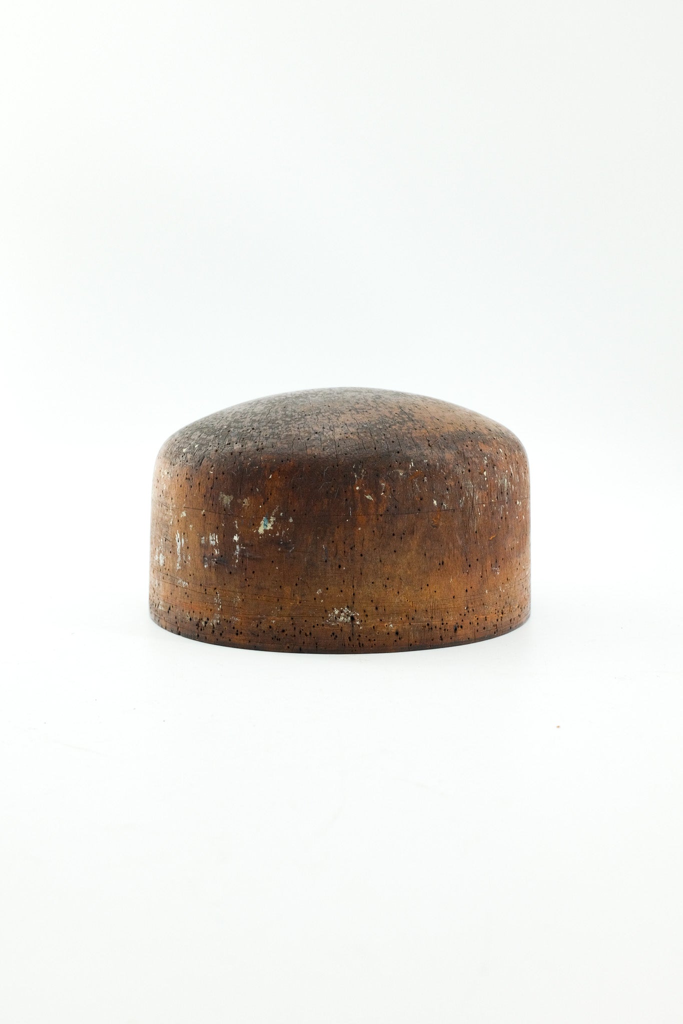 Wooden Hat Block / 木製 ハットスタンド（帽子型）