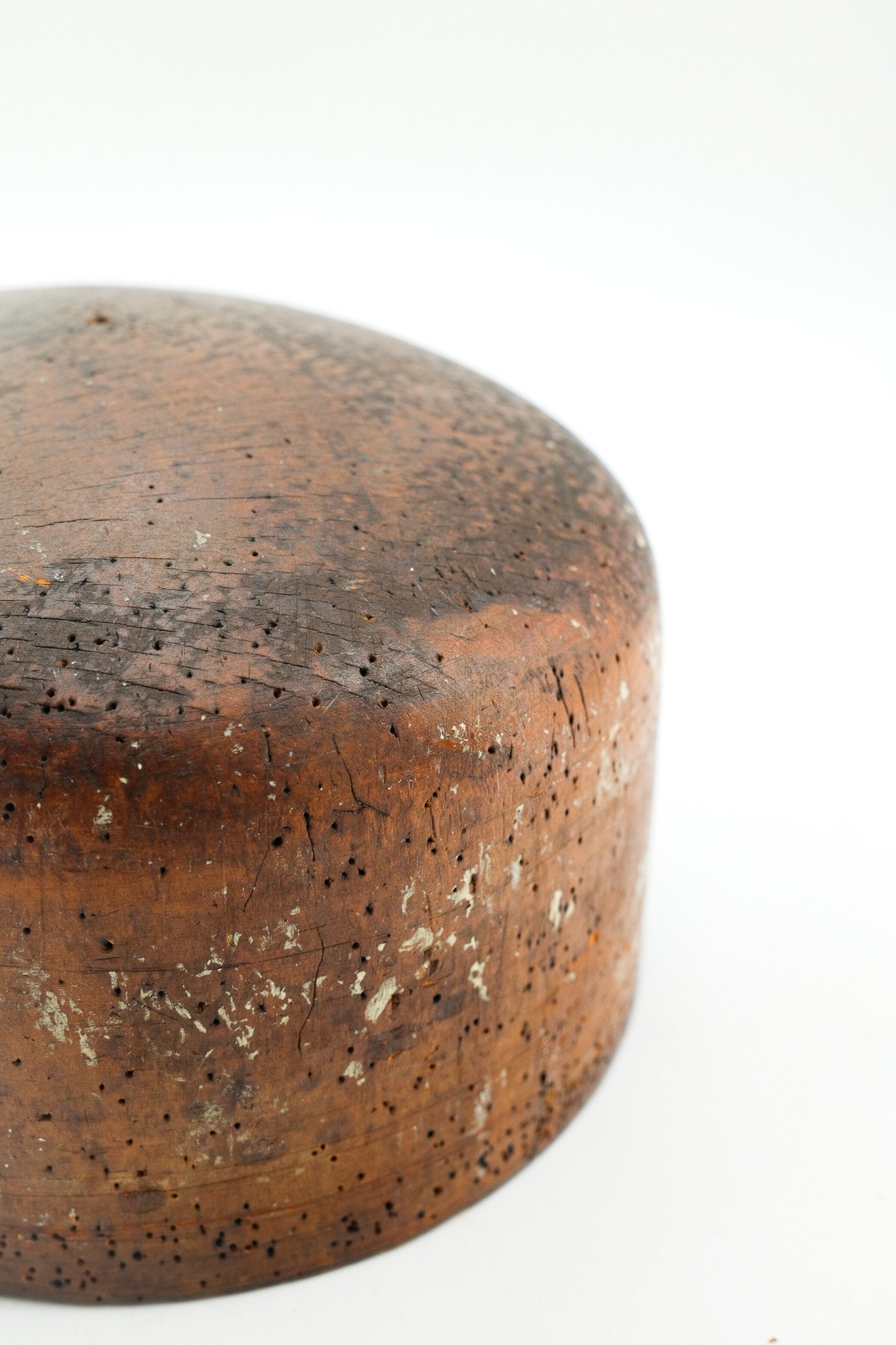 Wooden Hat Block / 木製 ハットスタンド（帽子型）