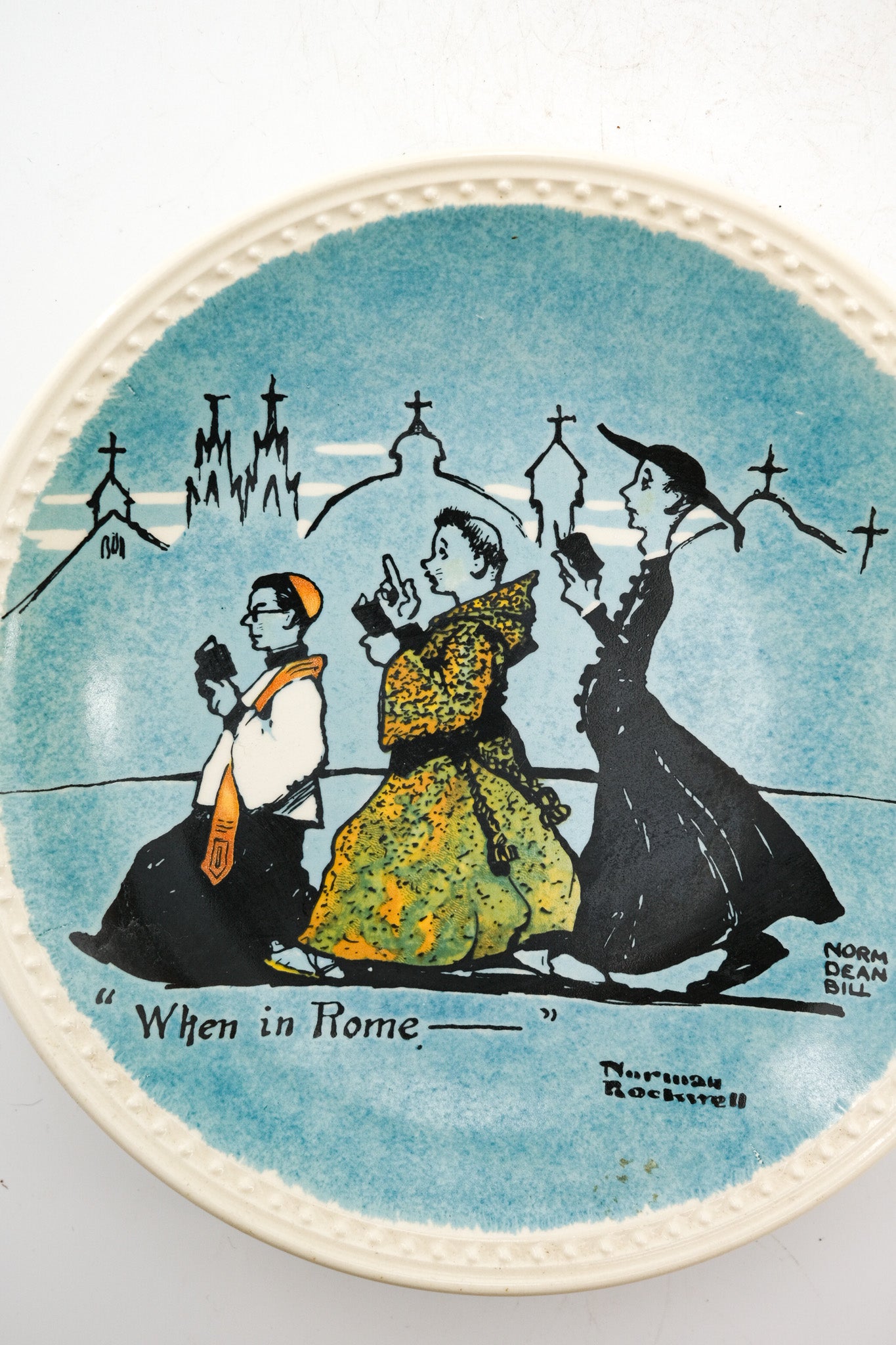 "When in Rome" Collector's Plate / 「When in Rome」コレクターズプレート
