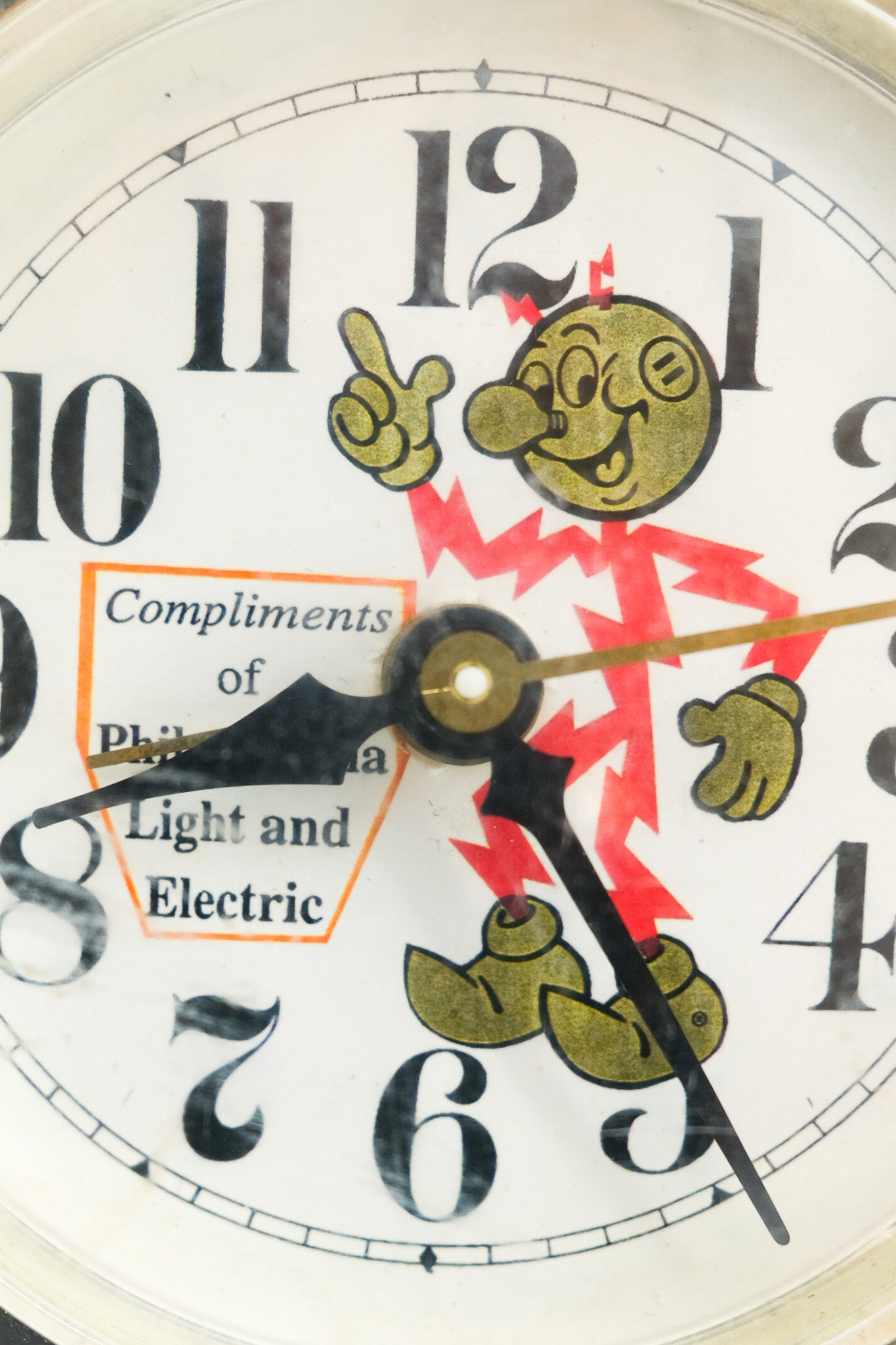 Philadelphia Light and Electric Vintage Clock / フィラデルフィア・ライト・アンド・エレクトリック ヴィンテージ・クロック