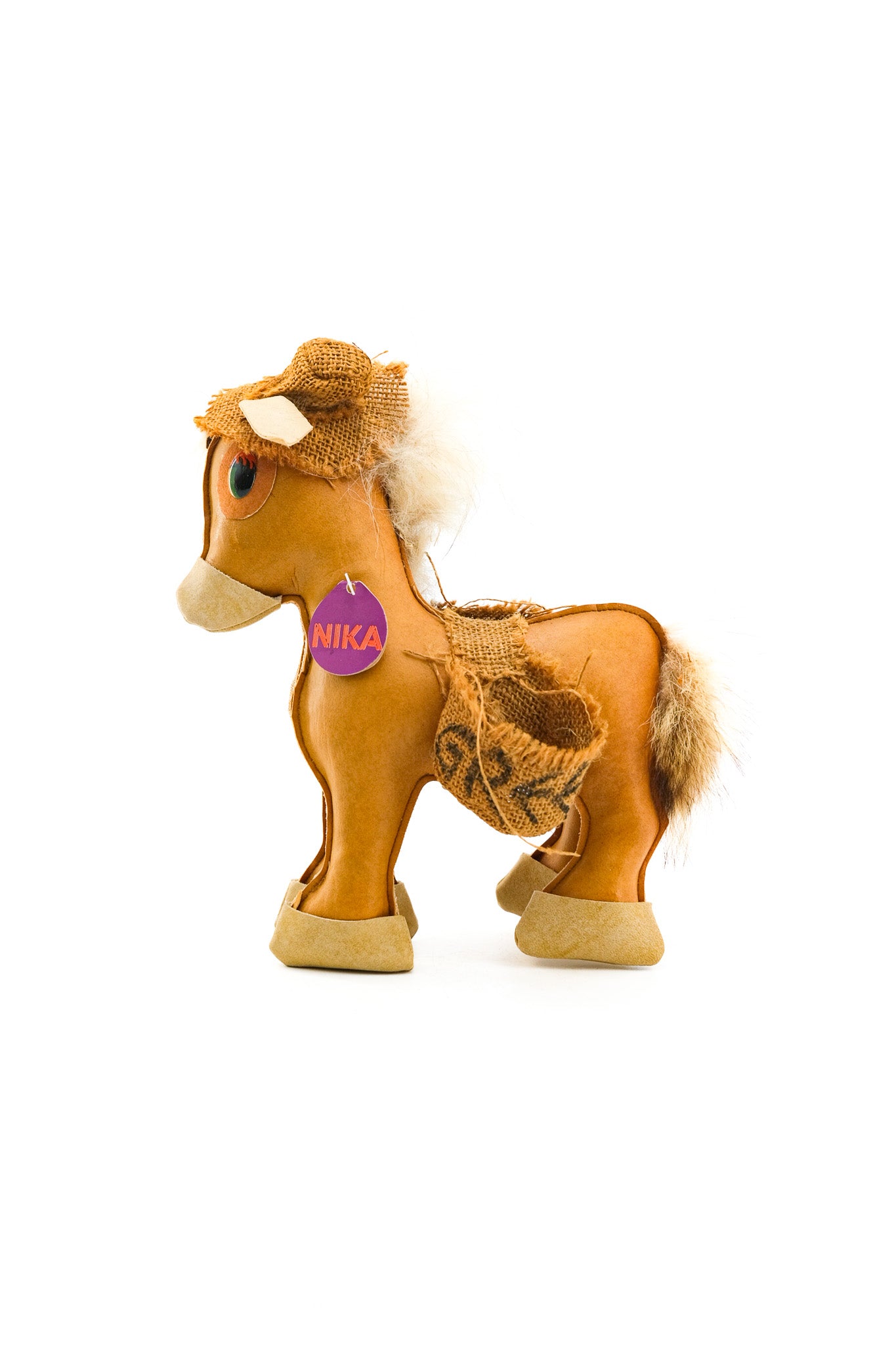 Leather Toy Horse / レザー製 おもちゃの馬