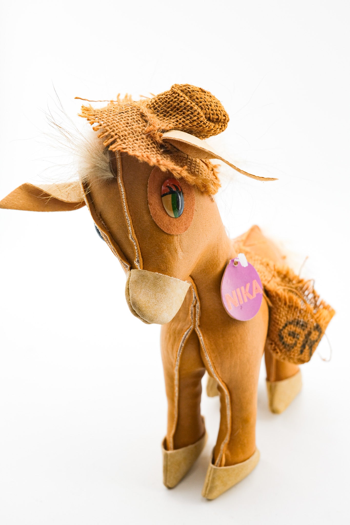 Leather Toy Horse / レザー製 おもちゃの馬