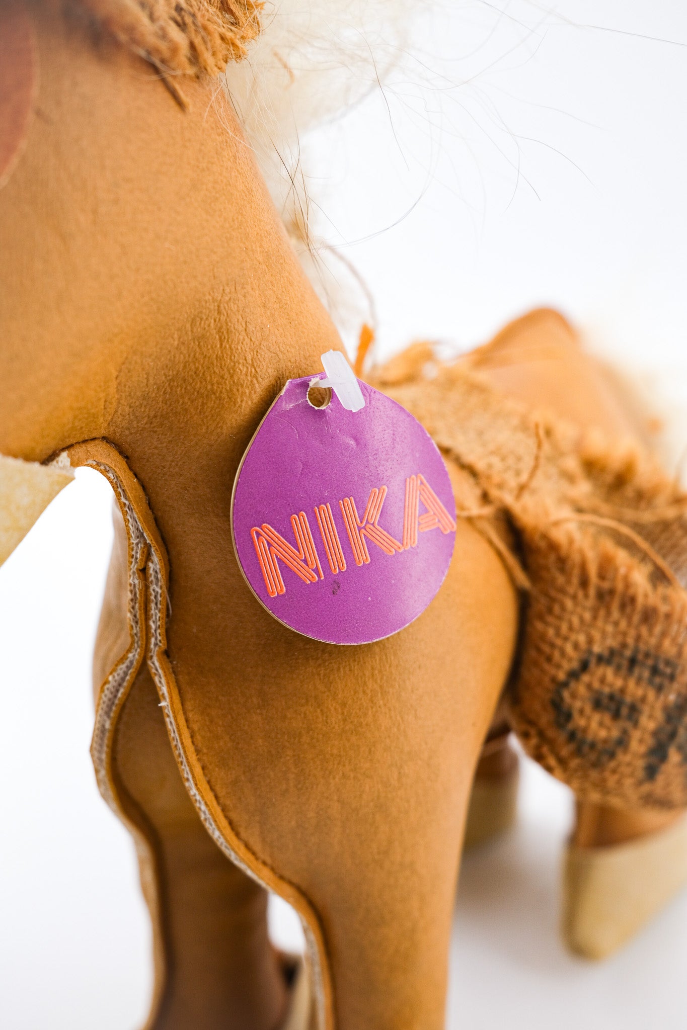 Leather Toy Horse / レザー製 おもちゃの馬