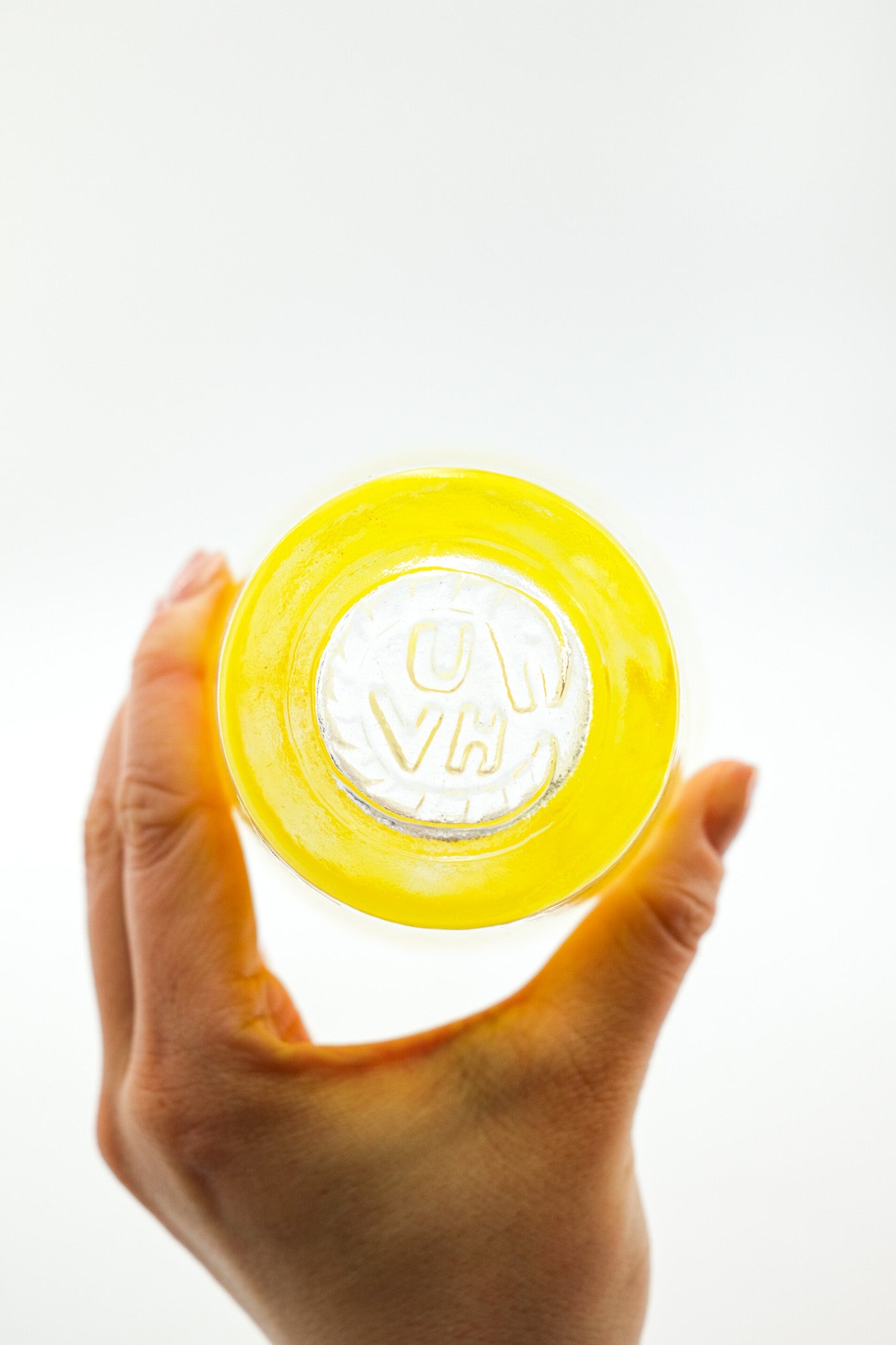 Yellow Swirl Glass Tumbler / イエロー・スワール・グラス・タンブラー