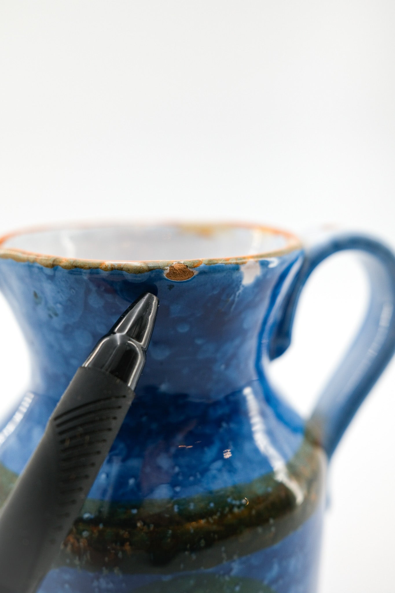 Blue Ceramic Pitcher / ブルーセラミック ピッチャー