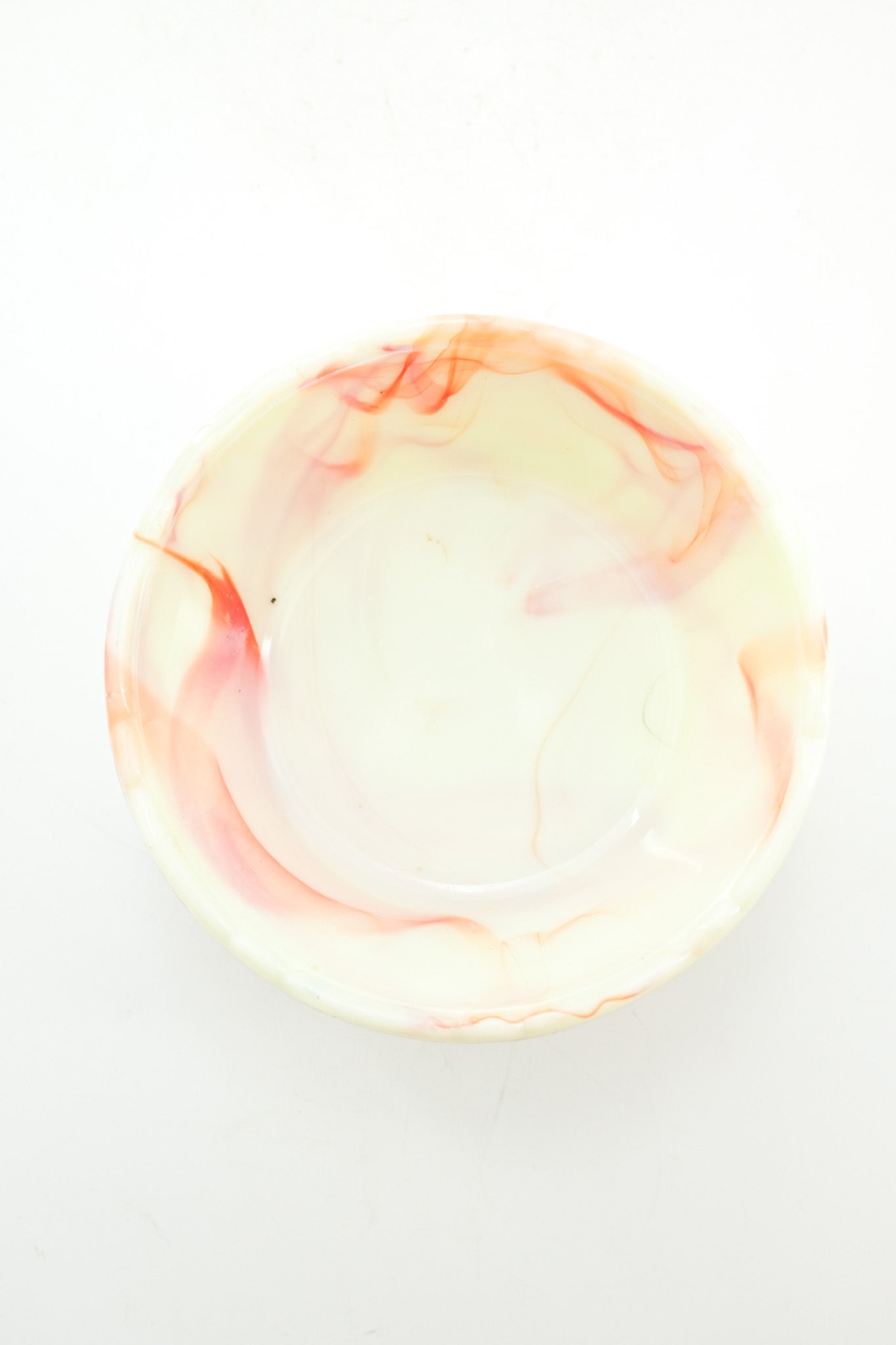 Slag Glass 3-Footed Bowl / スラグガラス 3フット ボウル
