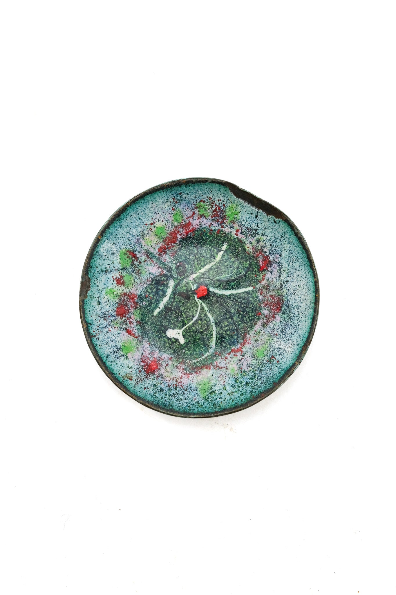 Vintage Enamel Small Plate / ヴィンテージ エナメル お皿