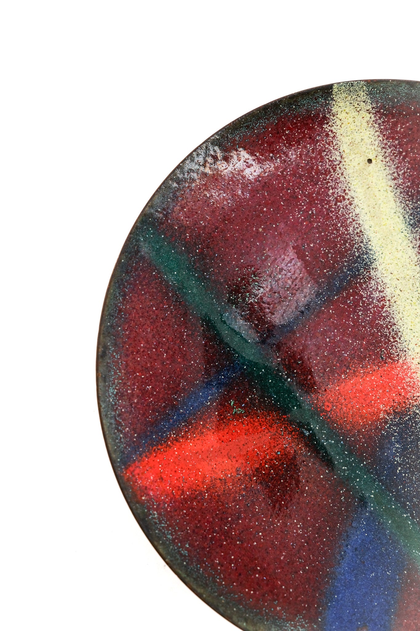 Abstract Enamel Plate / アブストラクト エナメル プレート