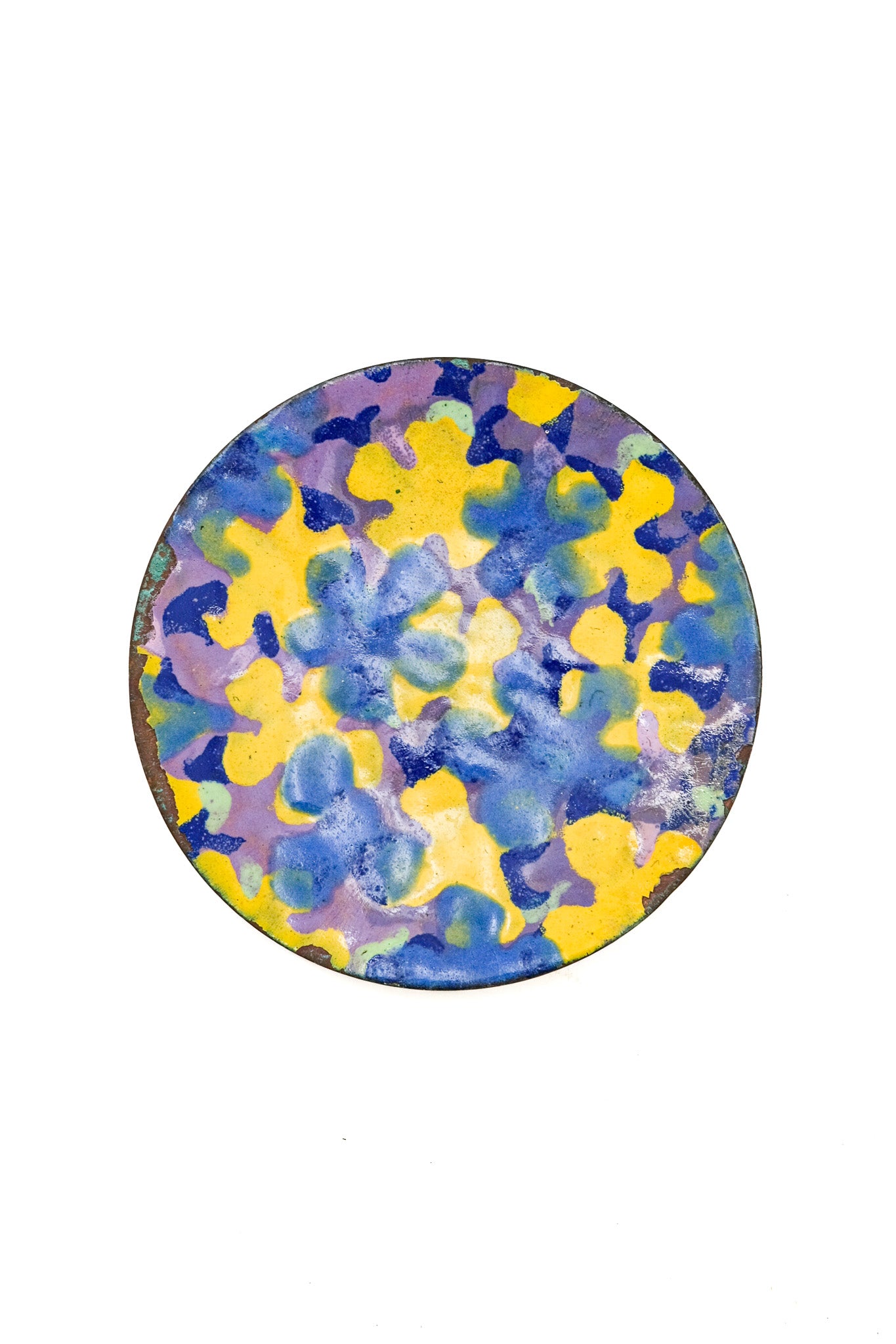 Enameled Copper Plate / エナメル銅皿