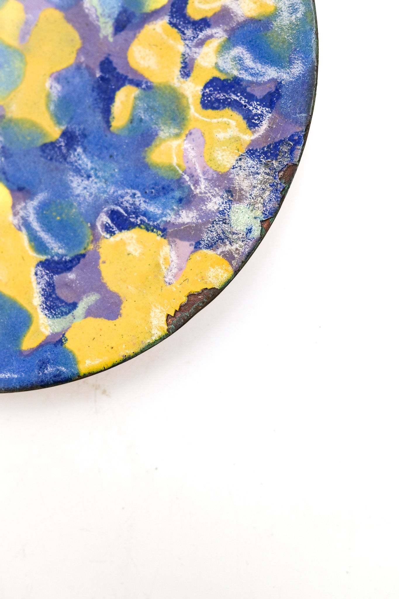 Enameled Copper Plate / エナメル銅皿
