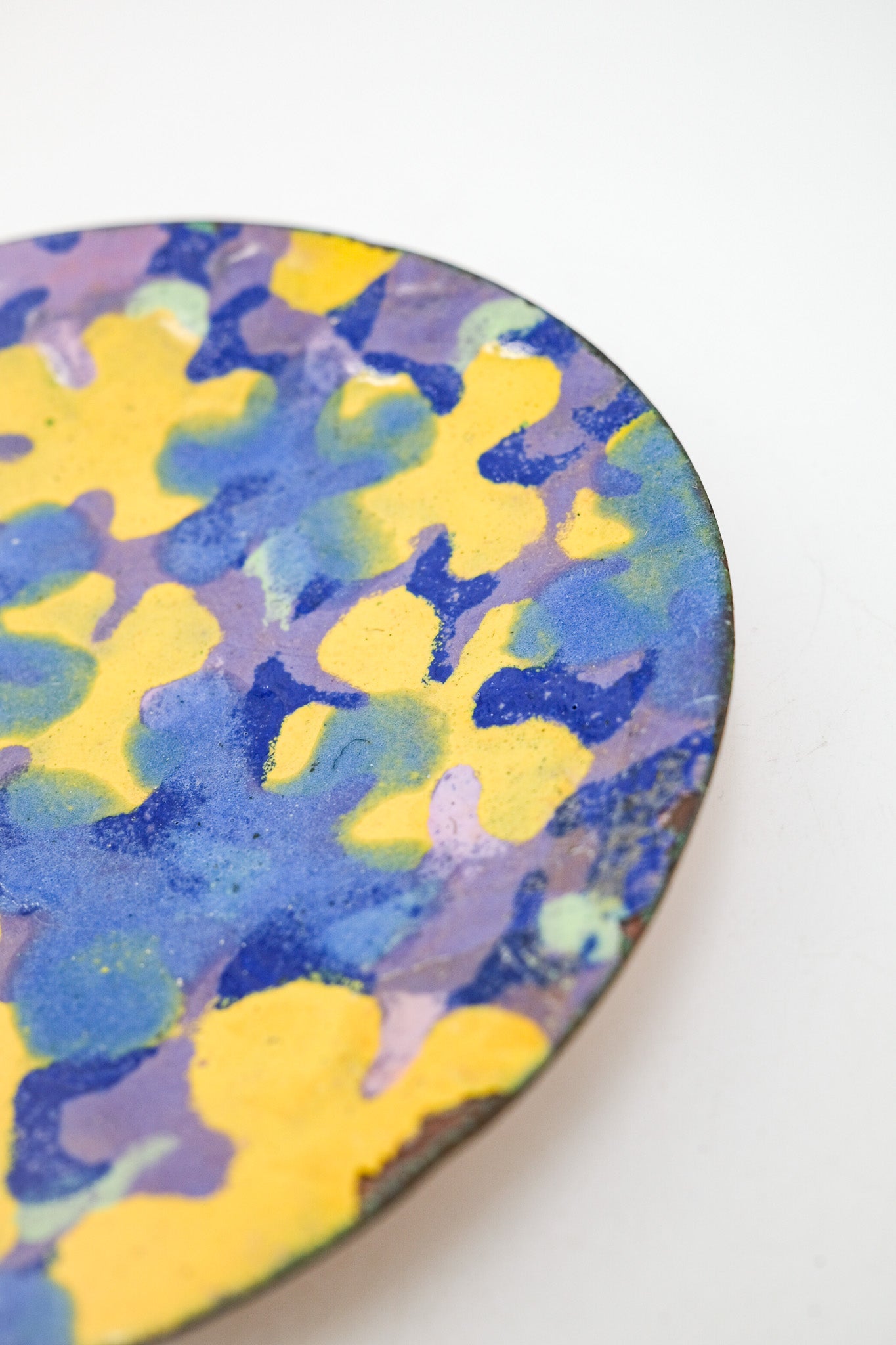 Enameled Copper Plate / エナメル銅皿