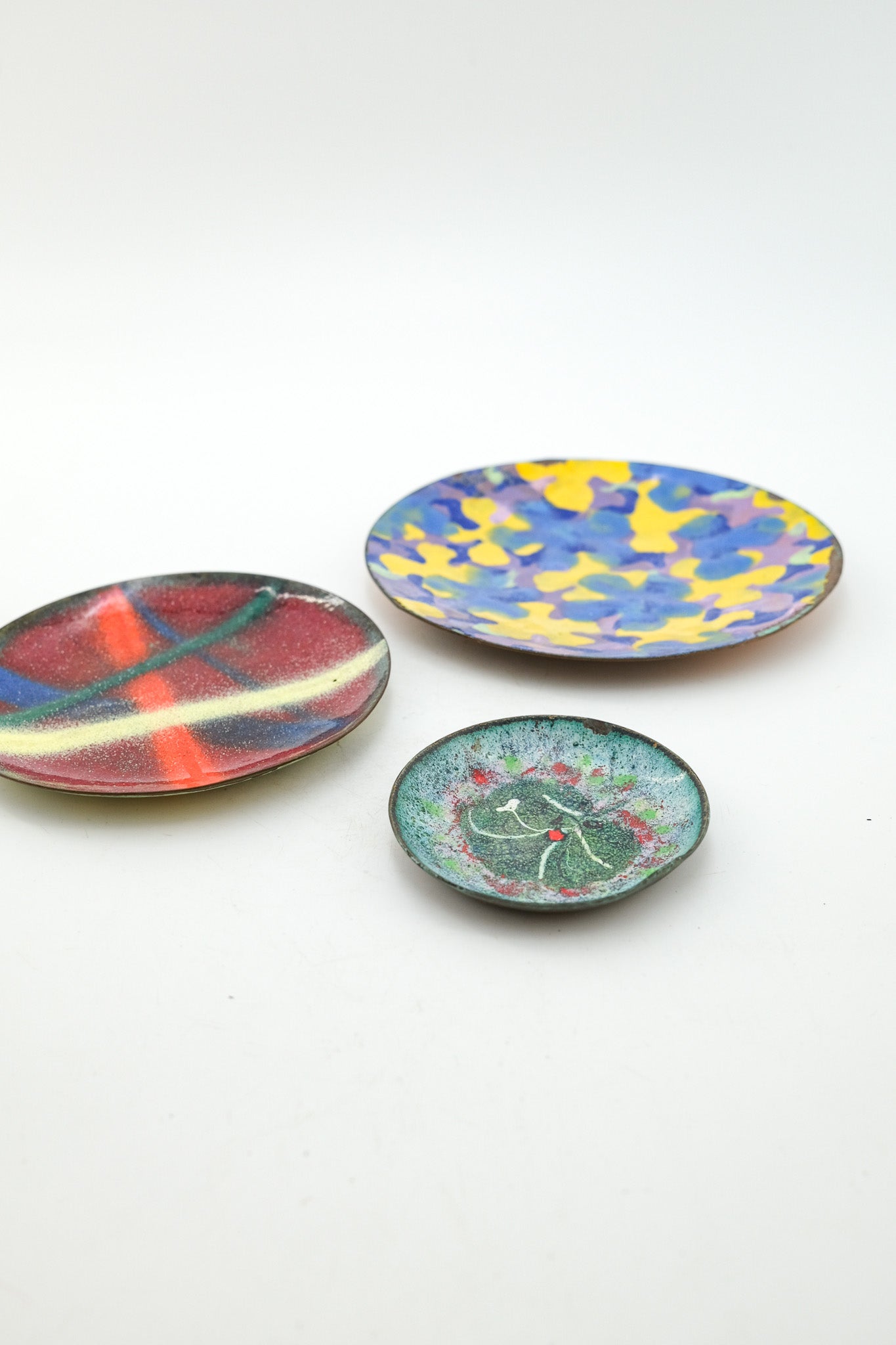 Enameled Copper Plate / エナメル銅皿