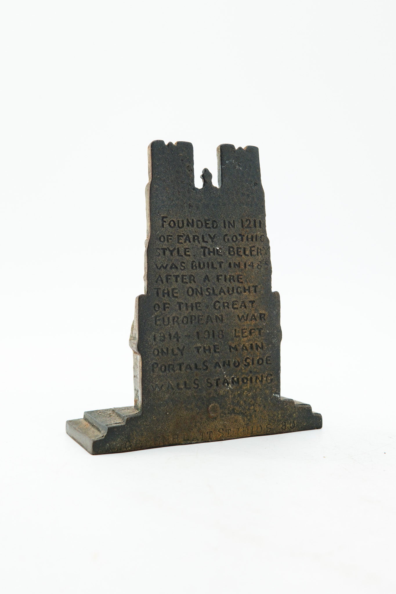 Rheims Cathedral Bookend / ランス大聖堂 ブックエンド – STORE IN