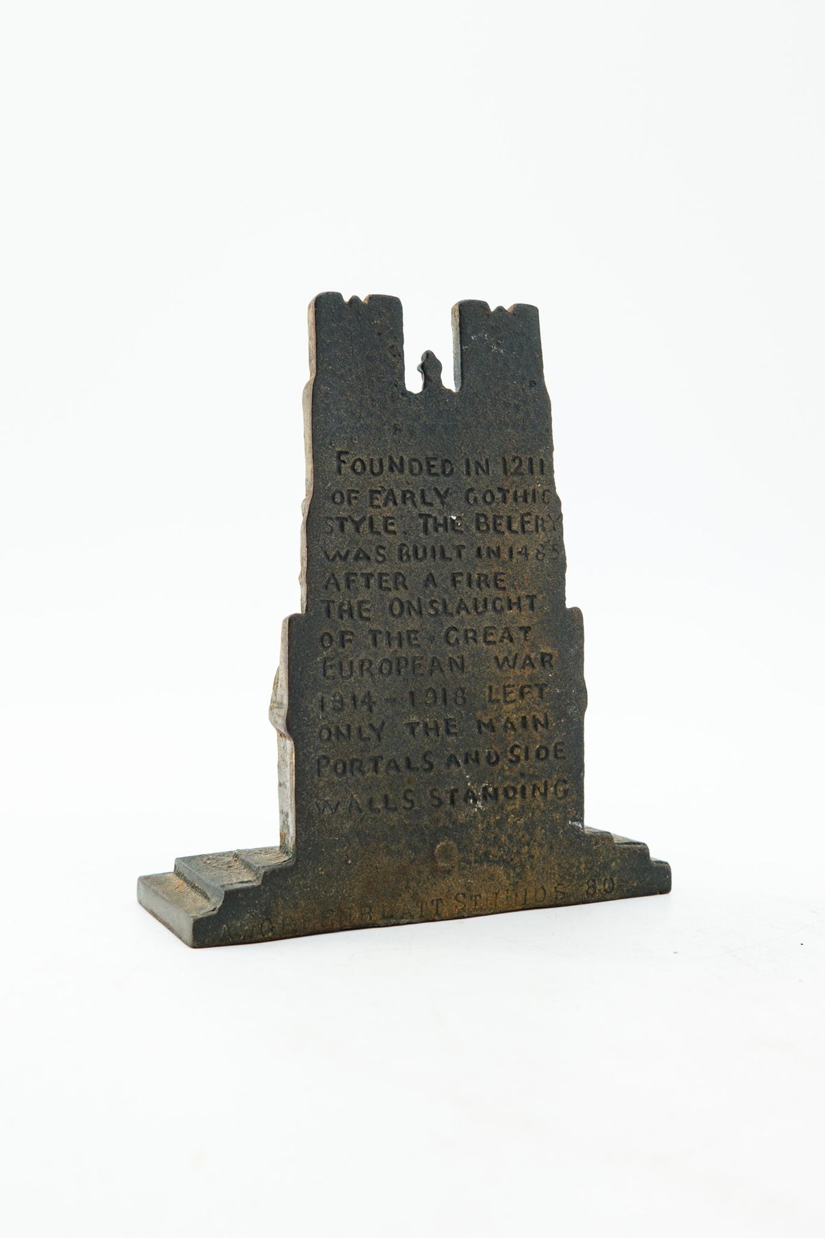 Rheims Cathedral Bookend / ランス大聖堂 ブックエンド