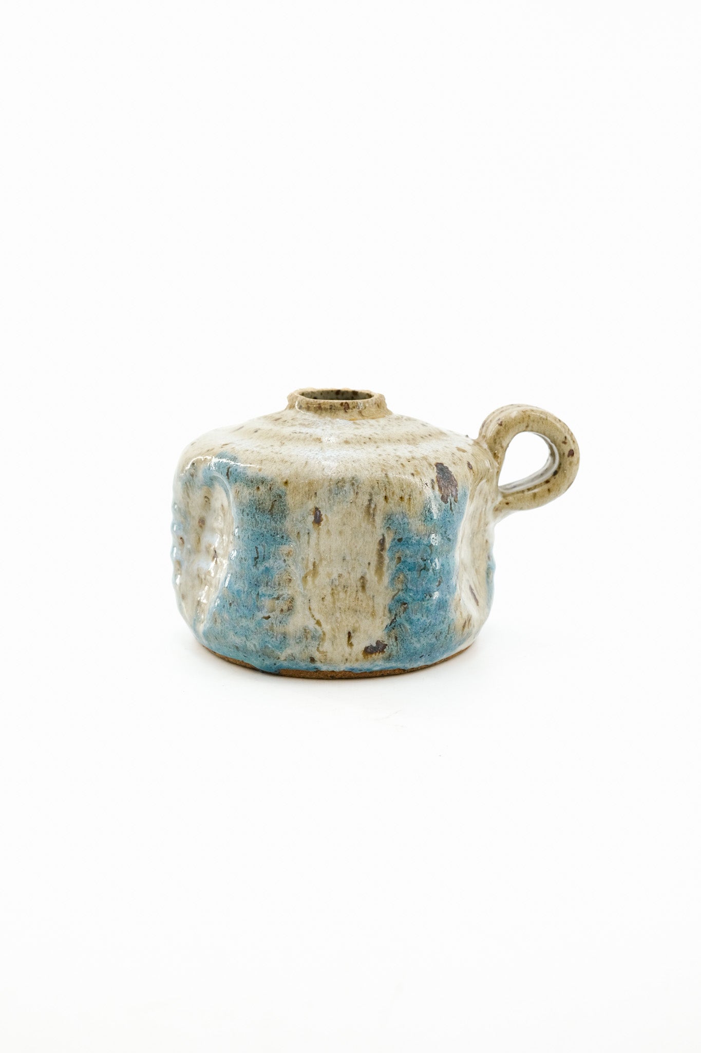 アメリカ　ハンドメイド　花瓶